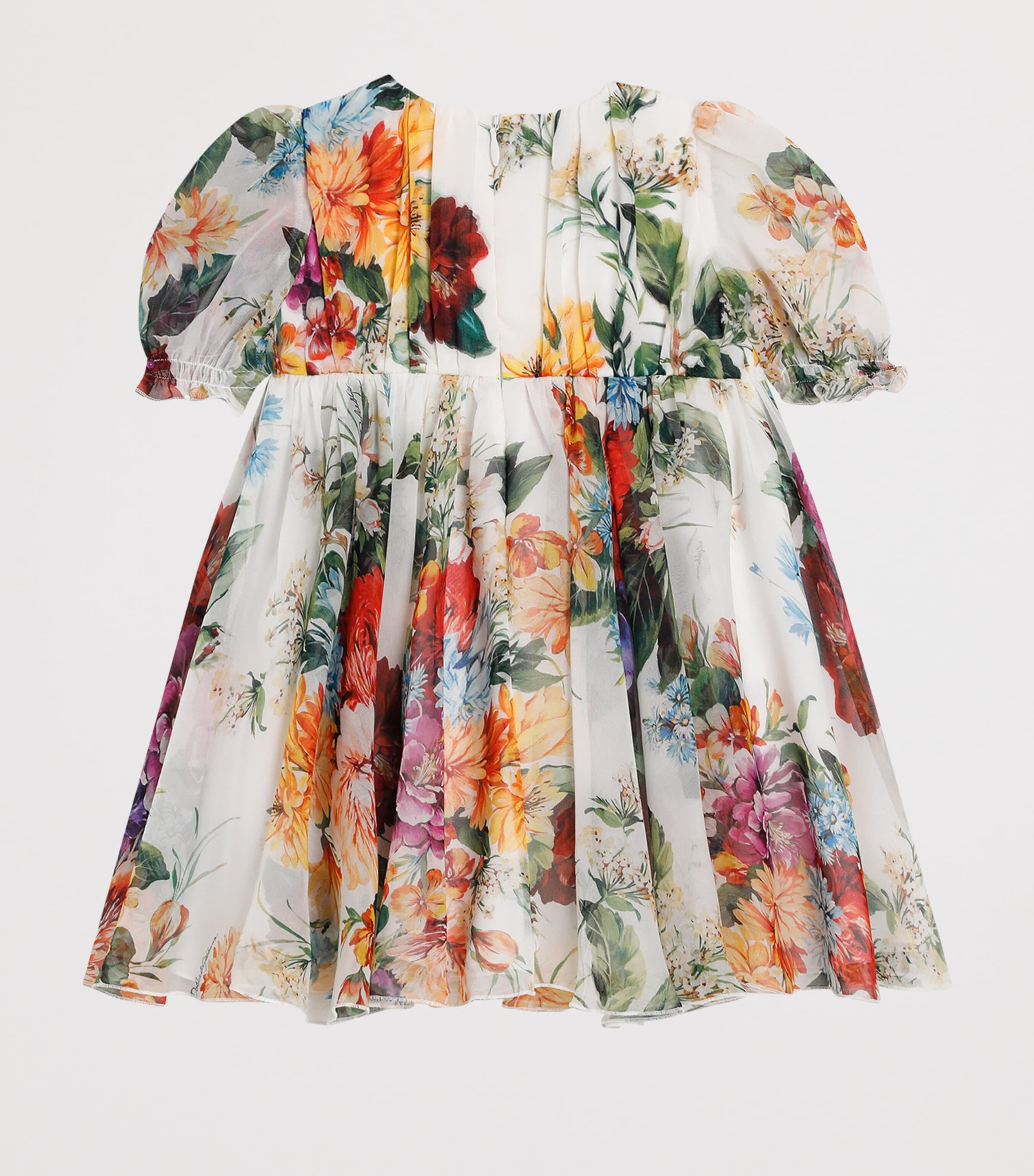 Cotton Dress and Bloomers Set (3-36 Months) HA5PC-B.FIORI CR Image 2