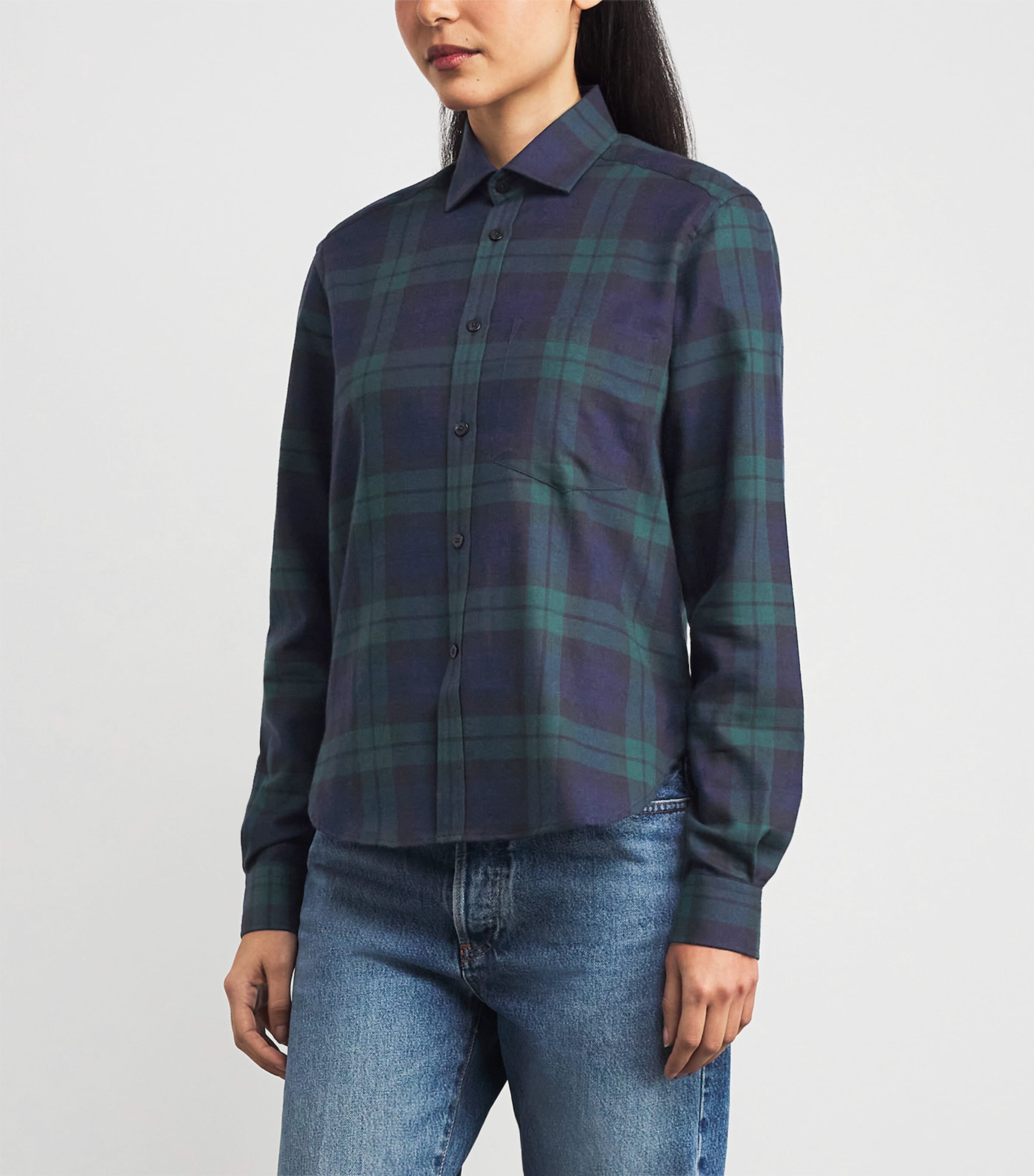 Cotton-Wool Classic Shirt HERITAGE GREEN Image 3