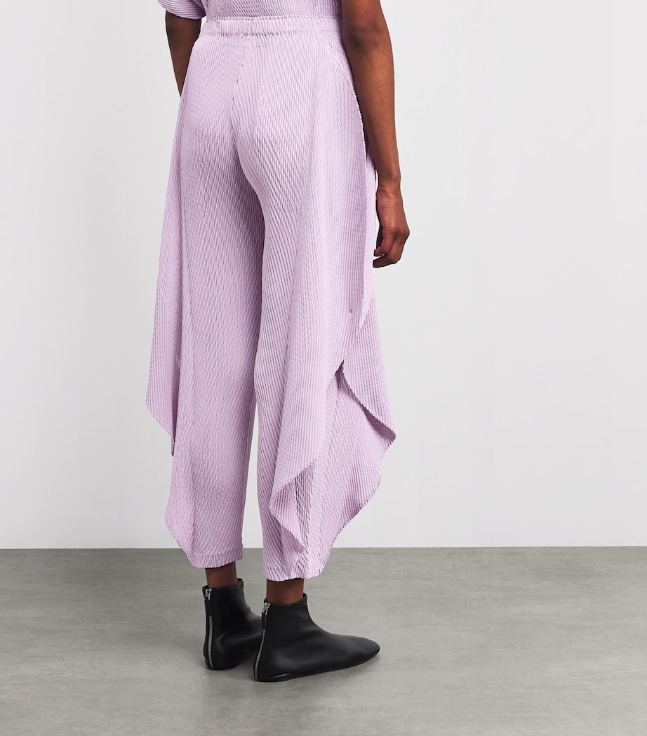 Orbicular Pleats Trousers LIGHT PURPLE Image 4