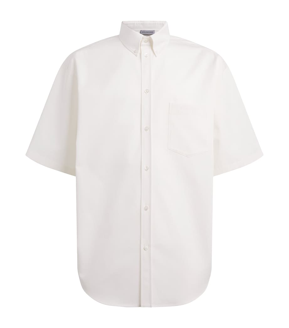 Balenciaga Mens Cotton Security Tape Shirt Image 1