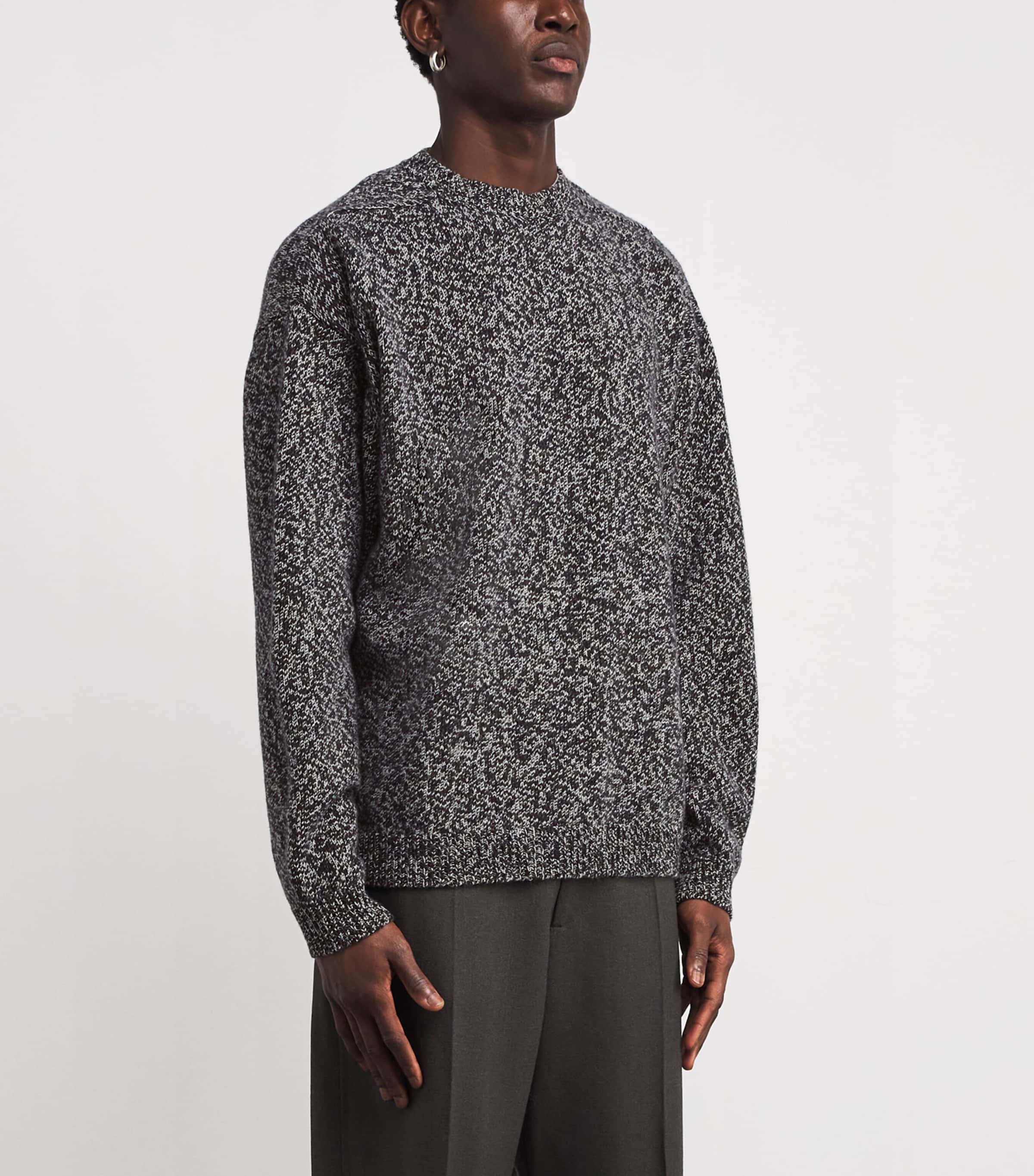 Studio Nicholson Navy Lambswool Hemyl Sweater | Harrods US