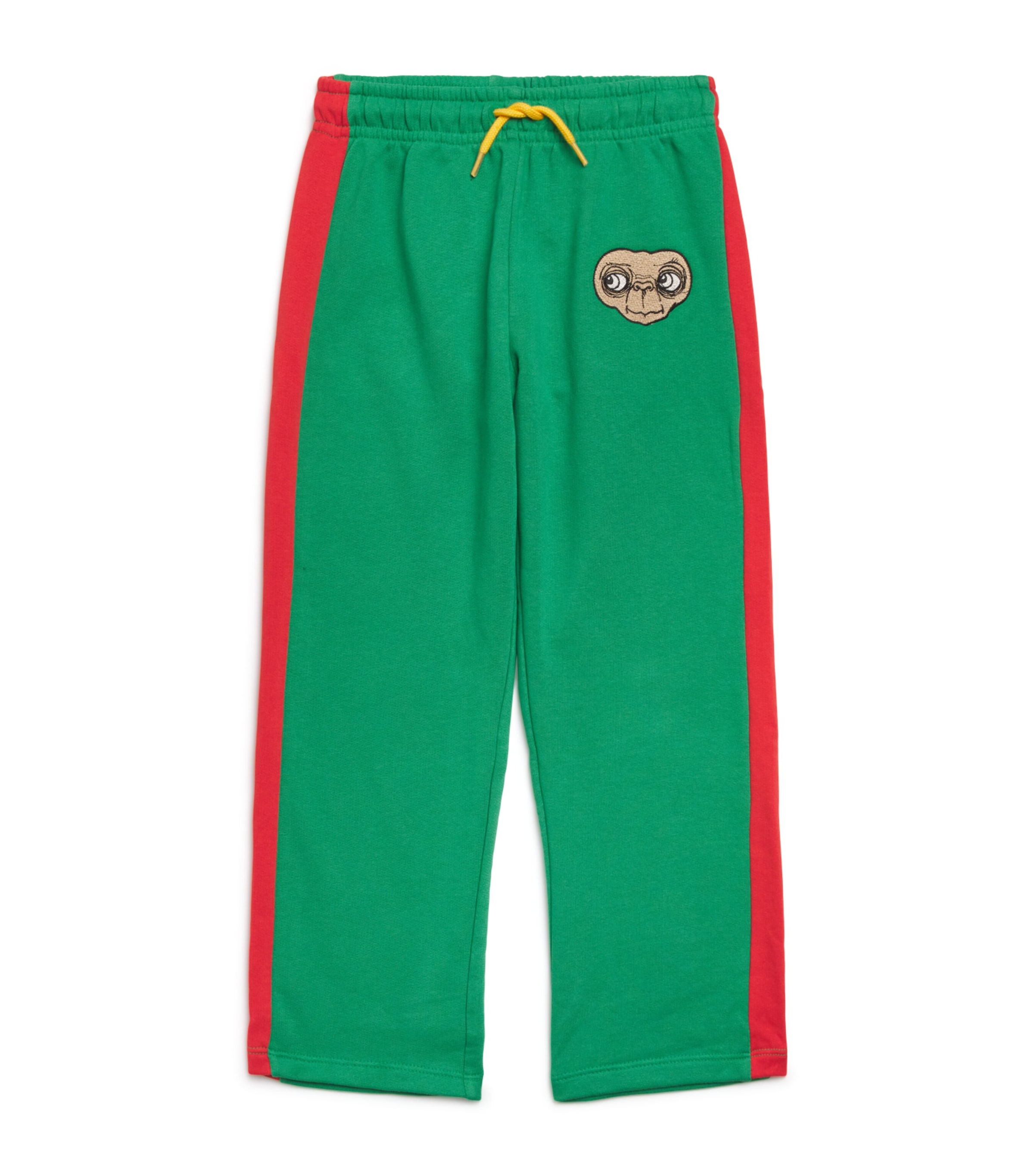 Mini Rodini x E.T. Organic Cotton Sweatpants (3-11 Years) Green Image 1