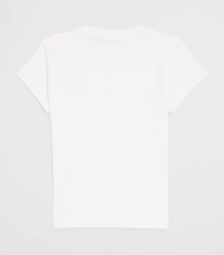 Button-Detail T-Shirt (4-14 Years) 100BC WHITE/WHITE Image 2