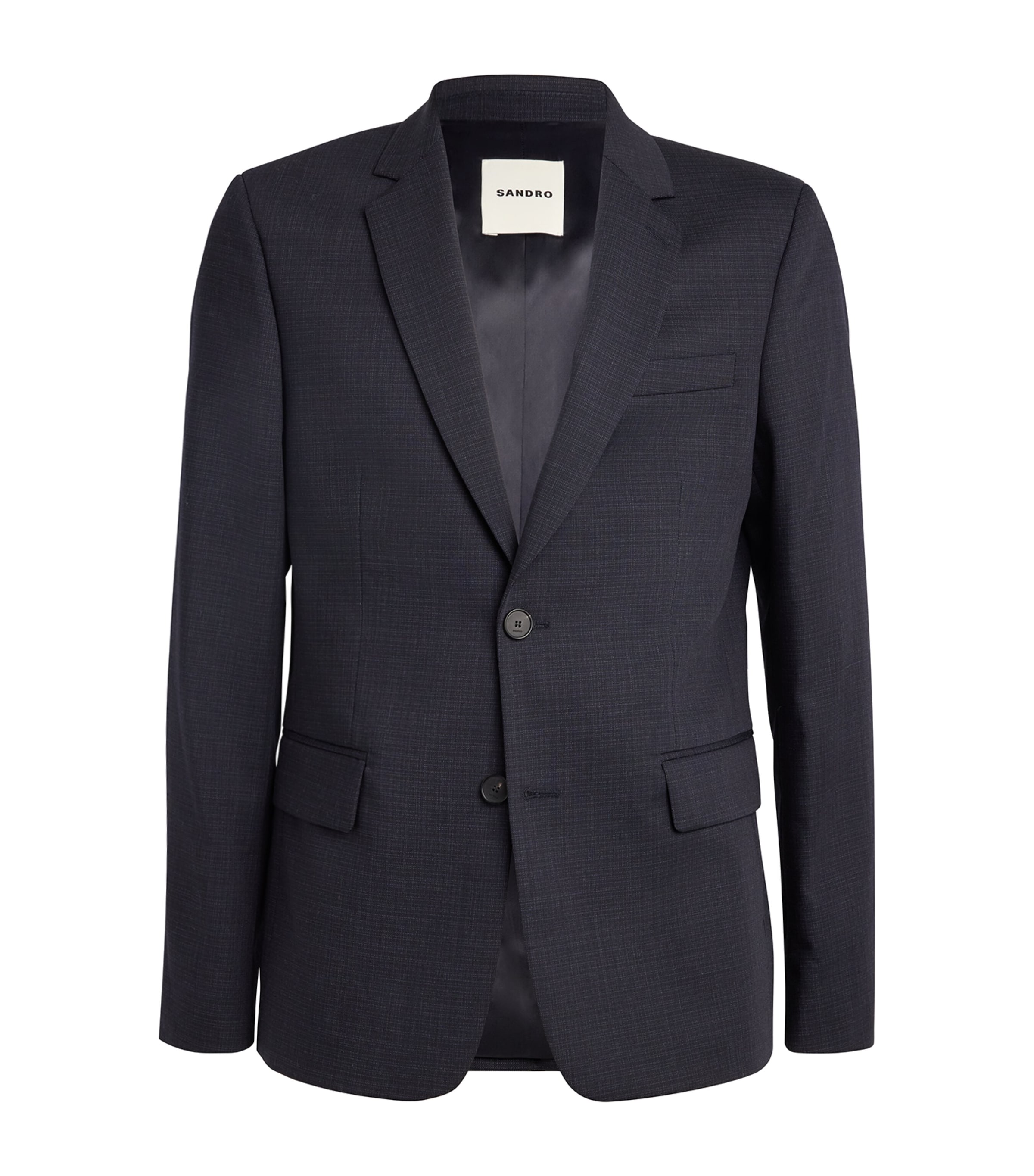 SANDRO VIRGIN WOOL JACKET 