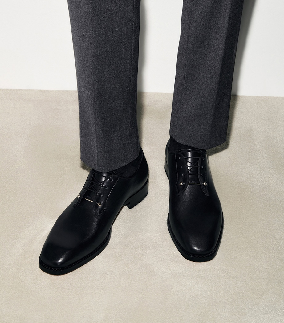 Chambeliss Leather Derby Shoes BK01 Image 2