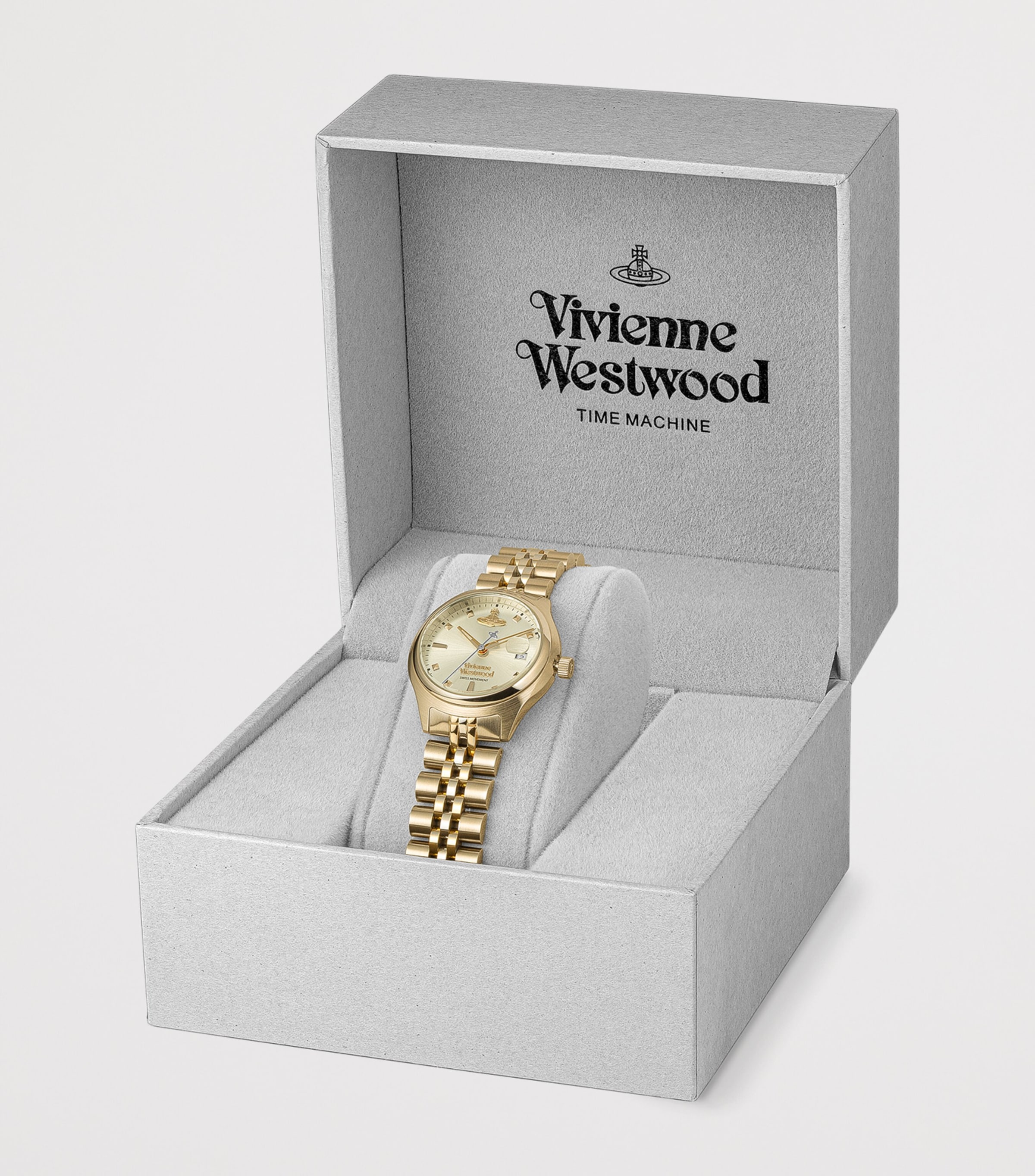 Vivienne Westwood Stainless Steel Little Camberwell Watch 29mm Chmpgne Gld Image 6