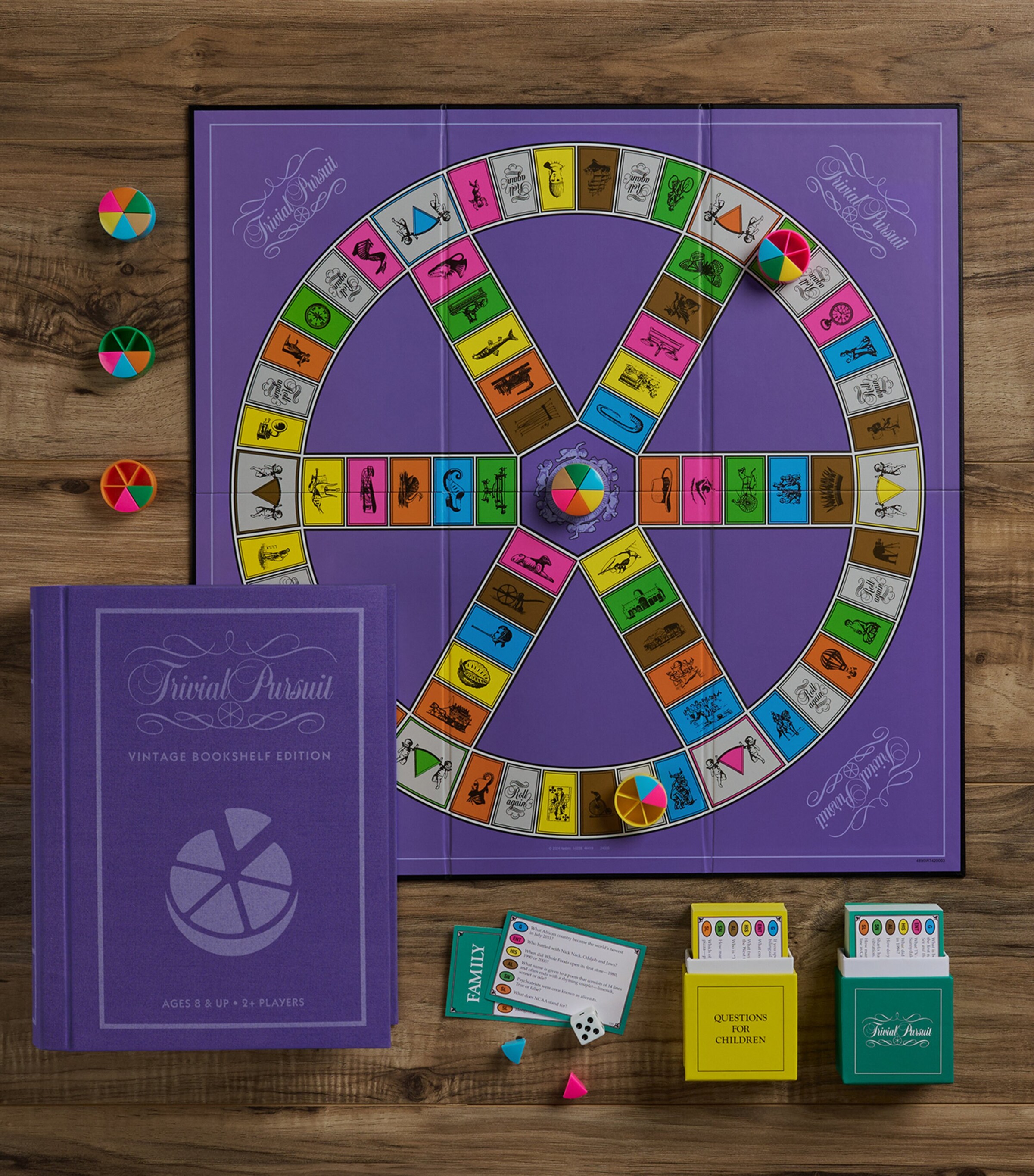 VINTAGE BOOKSHELF Trivial Pursuit Board Game Image 2