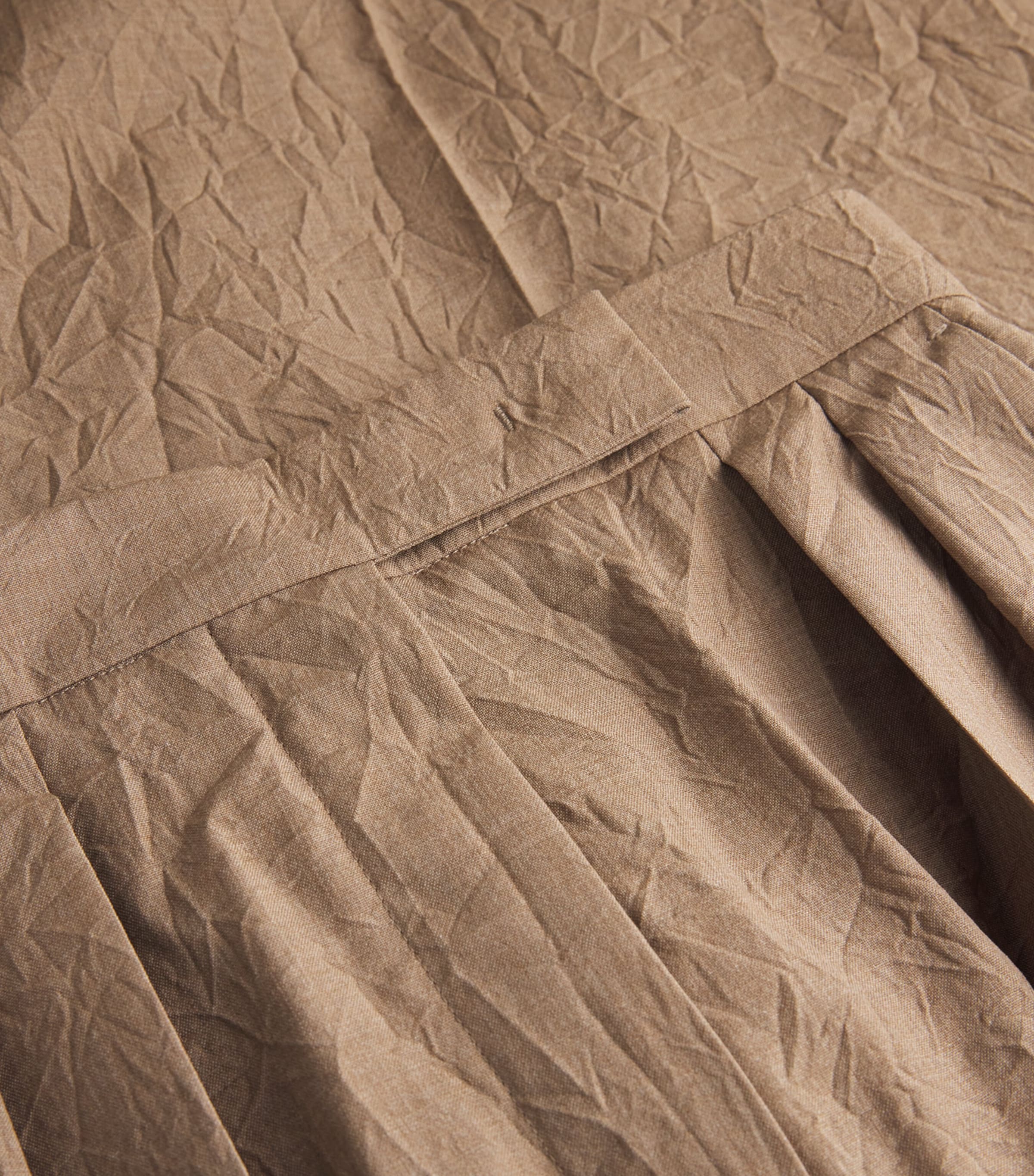 Virgin Wool Trousers HAZELNUT BROWN Image 5