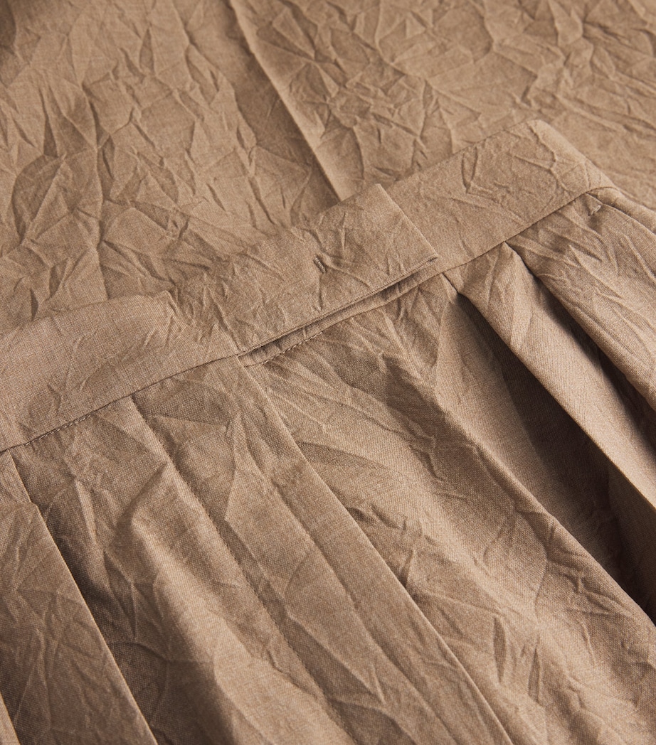 Virgin Wool Trousers HAZELNUT BROWN Image 5