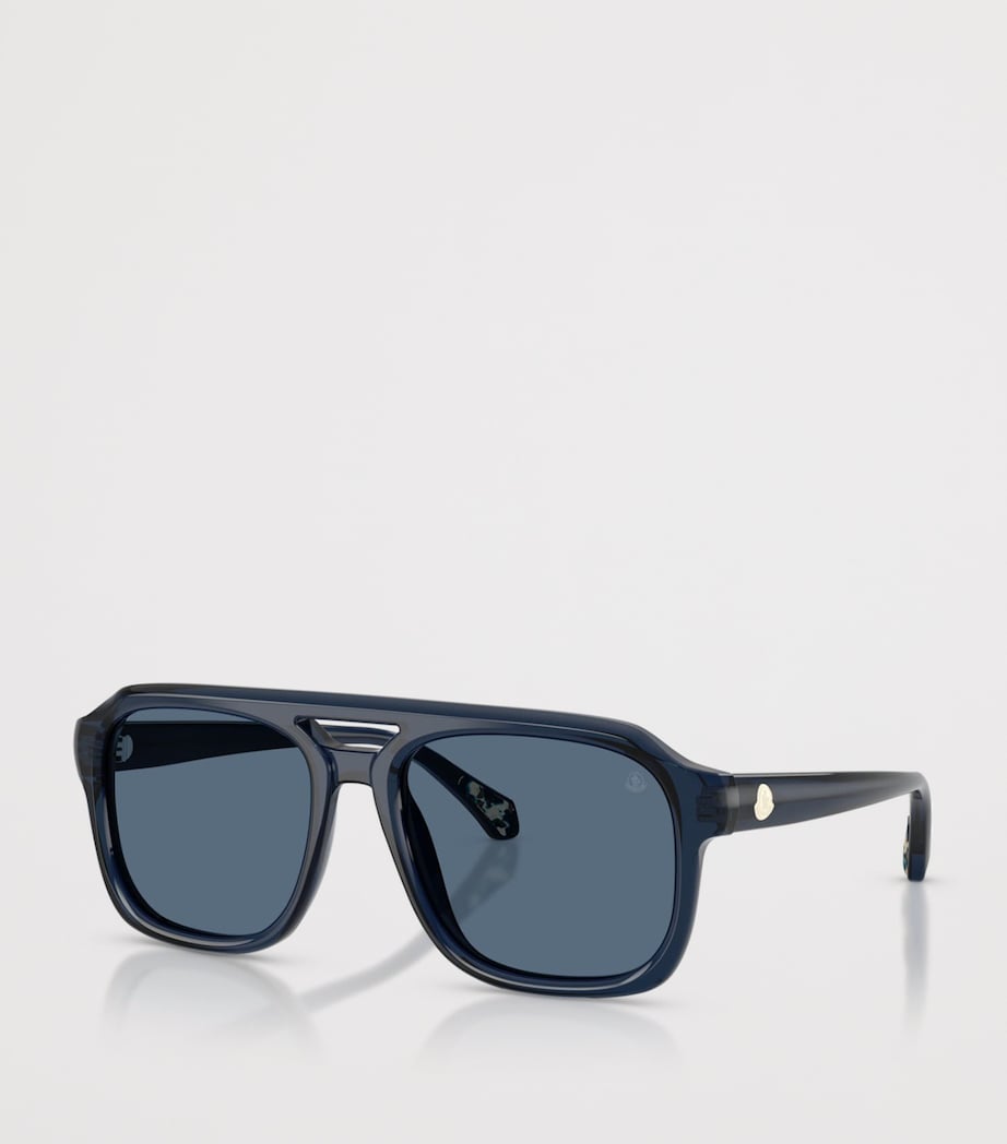 Moncler Vantos Pillow Sunglasses Blue Image 2