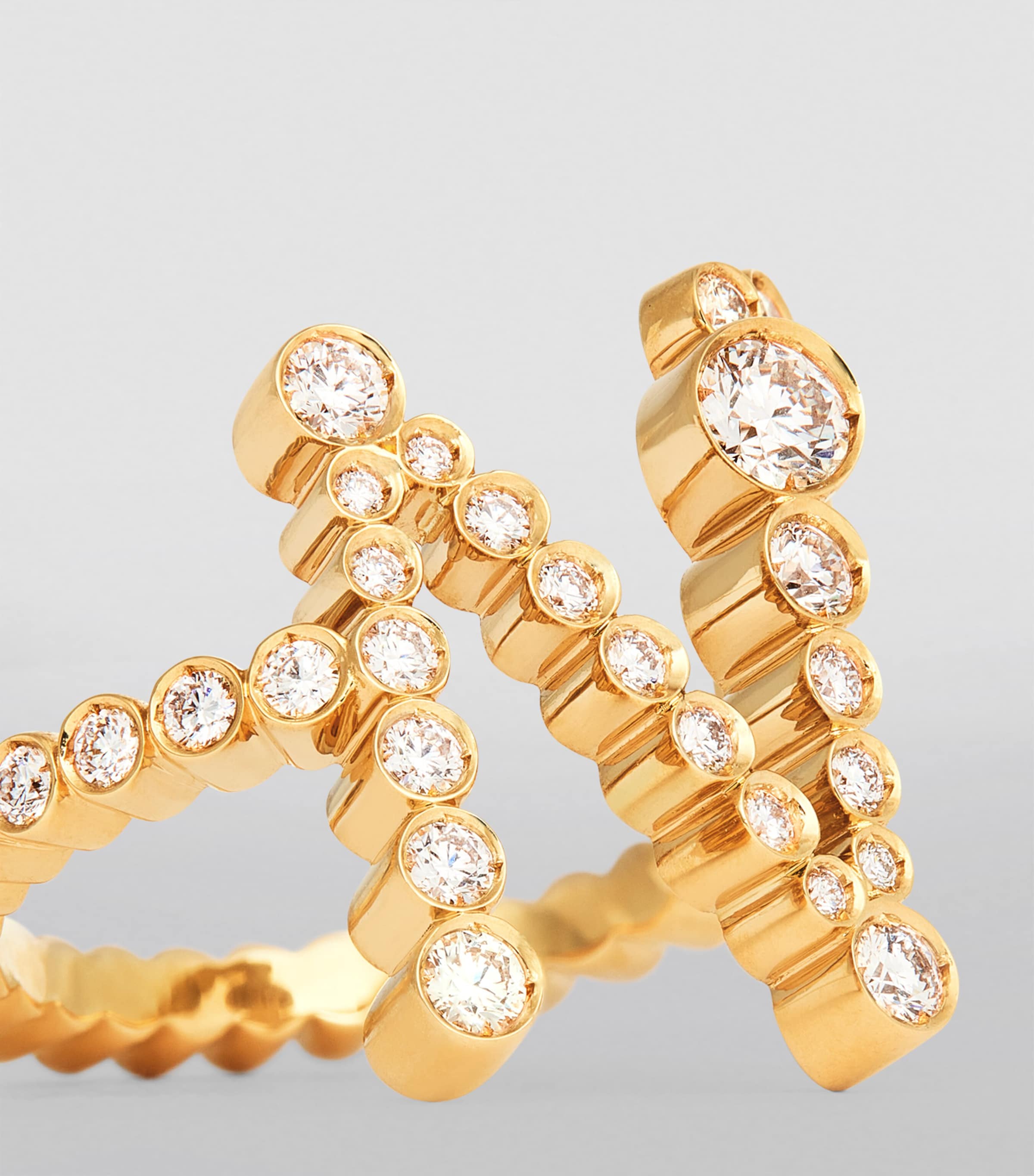 Yellow Gold and Diamond Ensemble ‘N’ Ring YELLOW GOLD Image 6