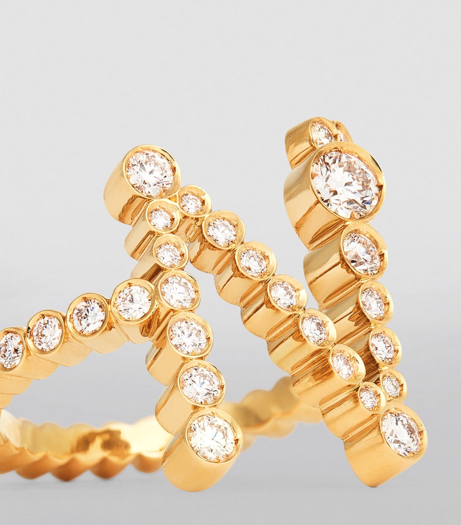 Yellow Gold and Diamond Ensemble ‘N’ Ring YELLOW GOLD Image 6