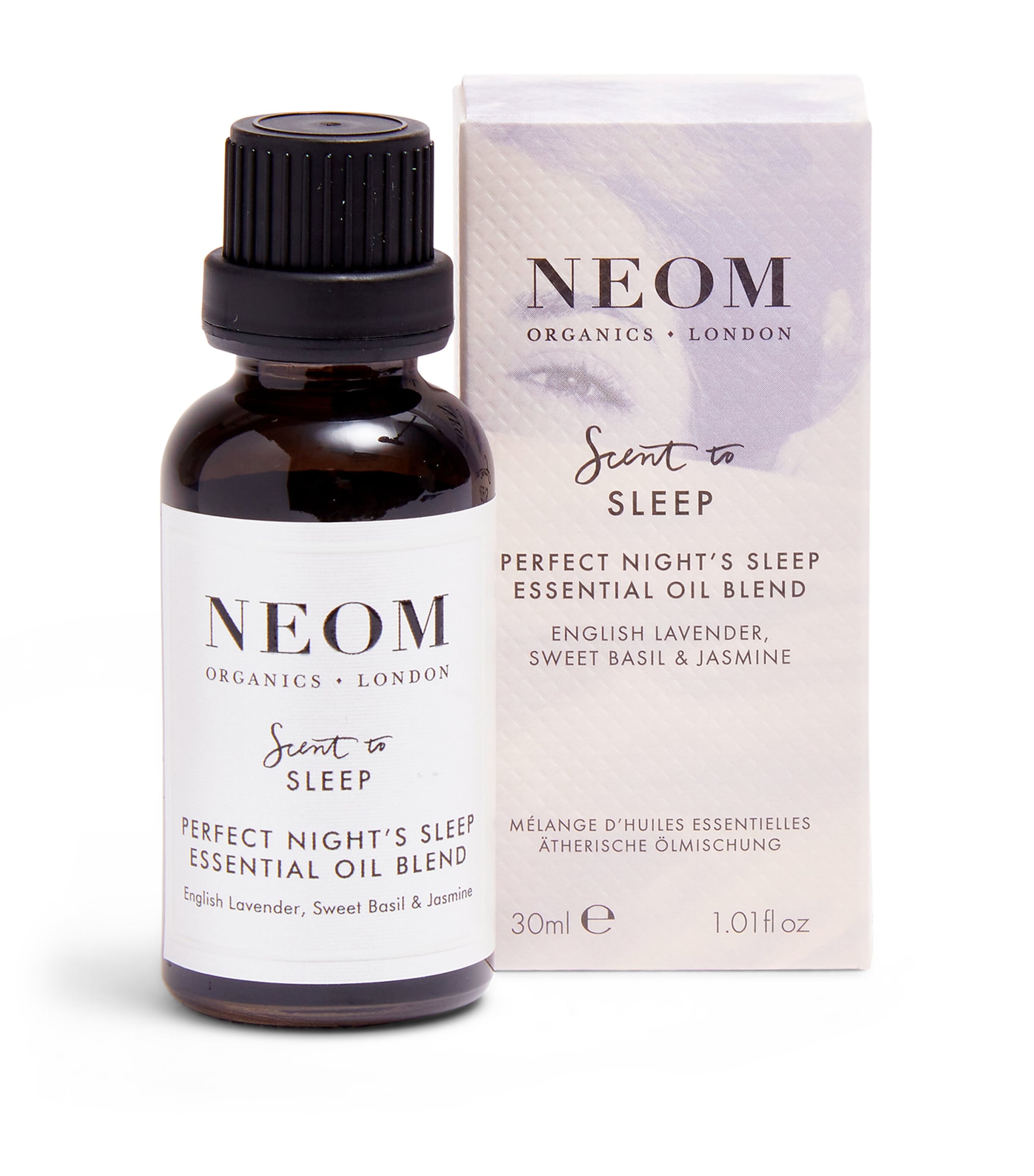 Neom Perfect Night's Sleep Essential Oil Blend In White