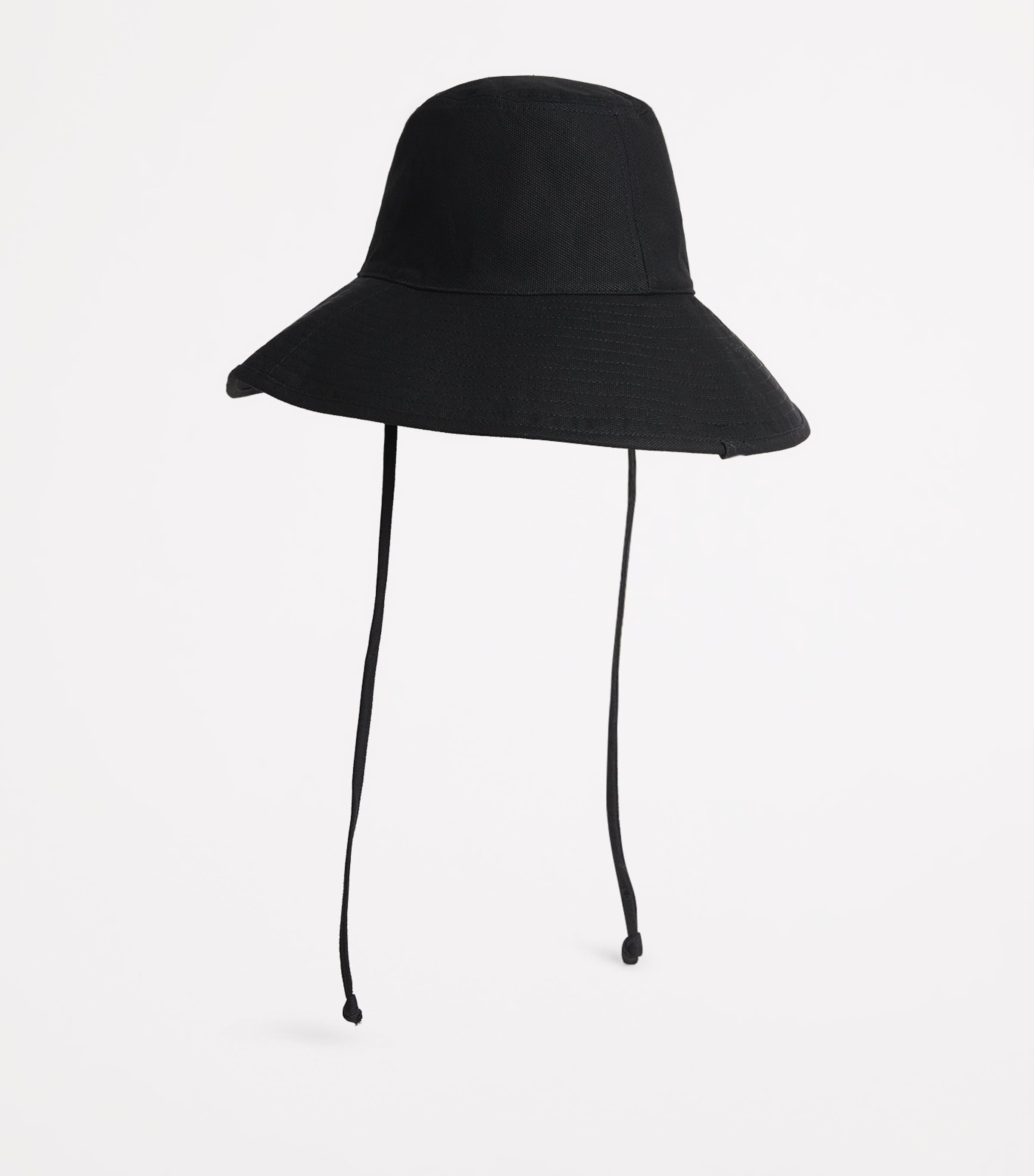 Cotton Holiday Bucket Hat BLACK Image 4