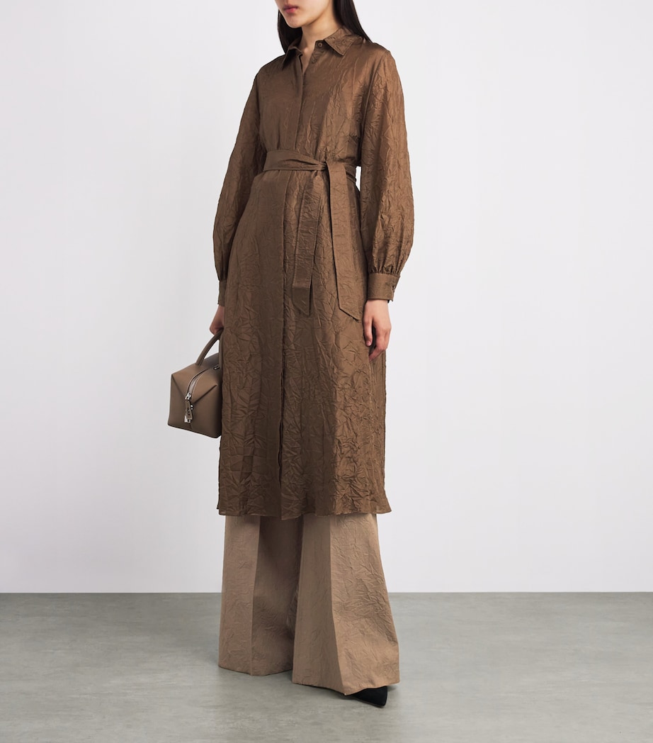 Virgin Wool Trousers HAZELNUT BROWN Image 2