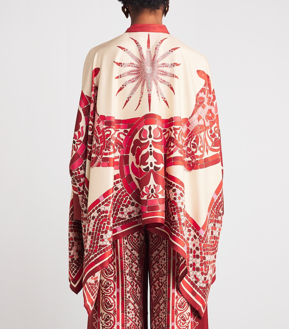 Silk Foulard Shirt RE01 COBRA PLACEE Image 4