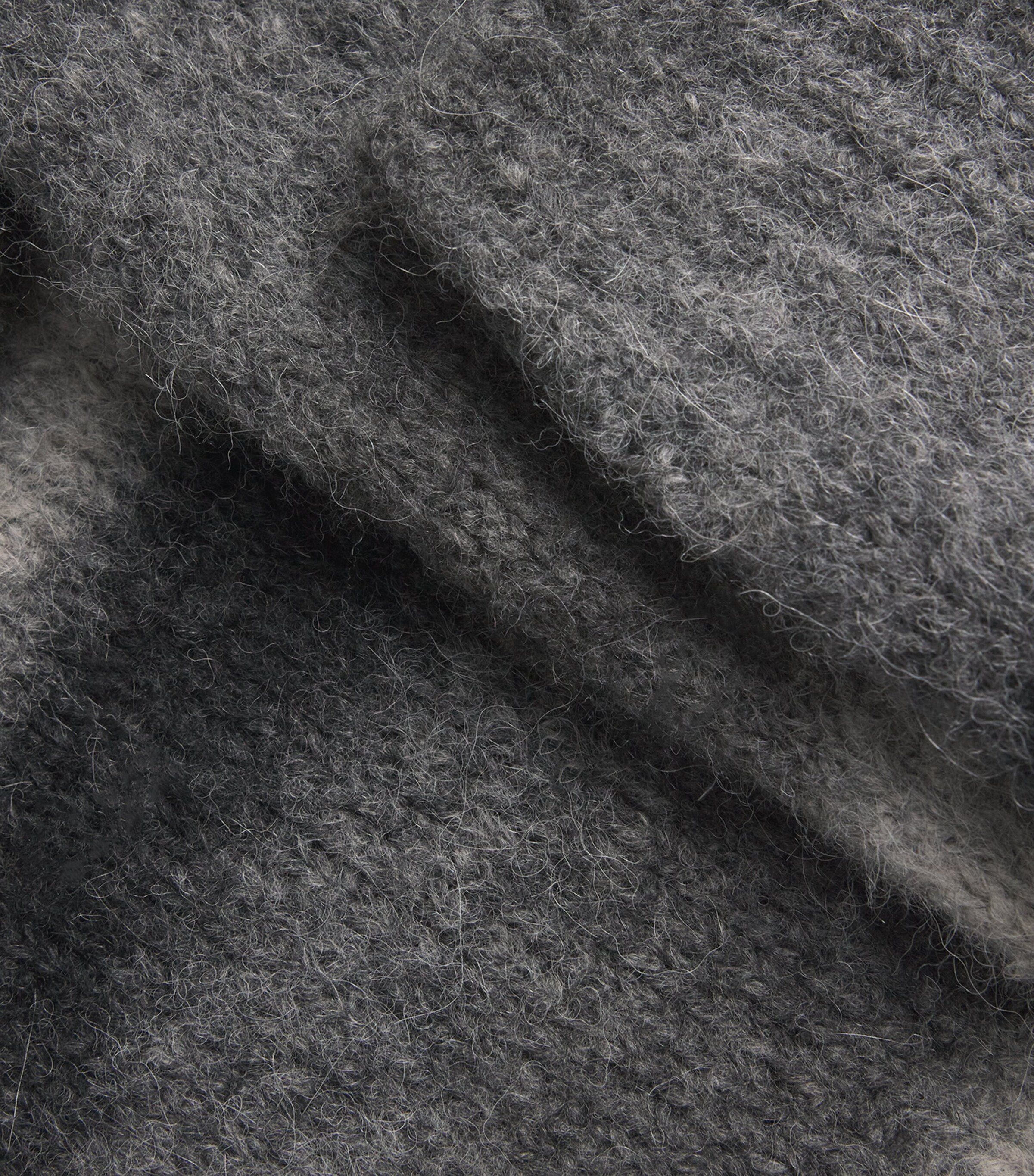 Wool-Blend Gradient Knit Jonas Sweater CHARCOAL MELANGE Image 5