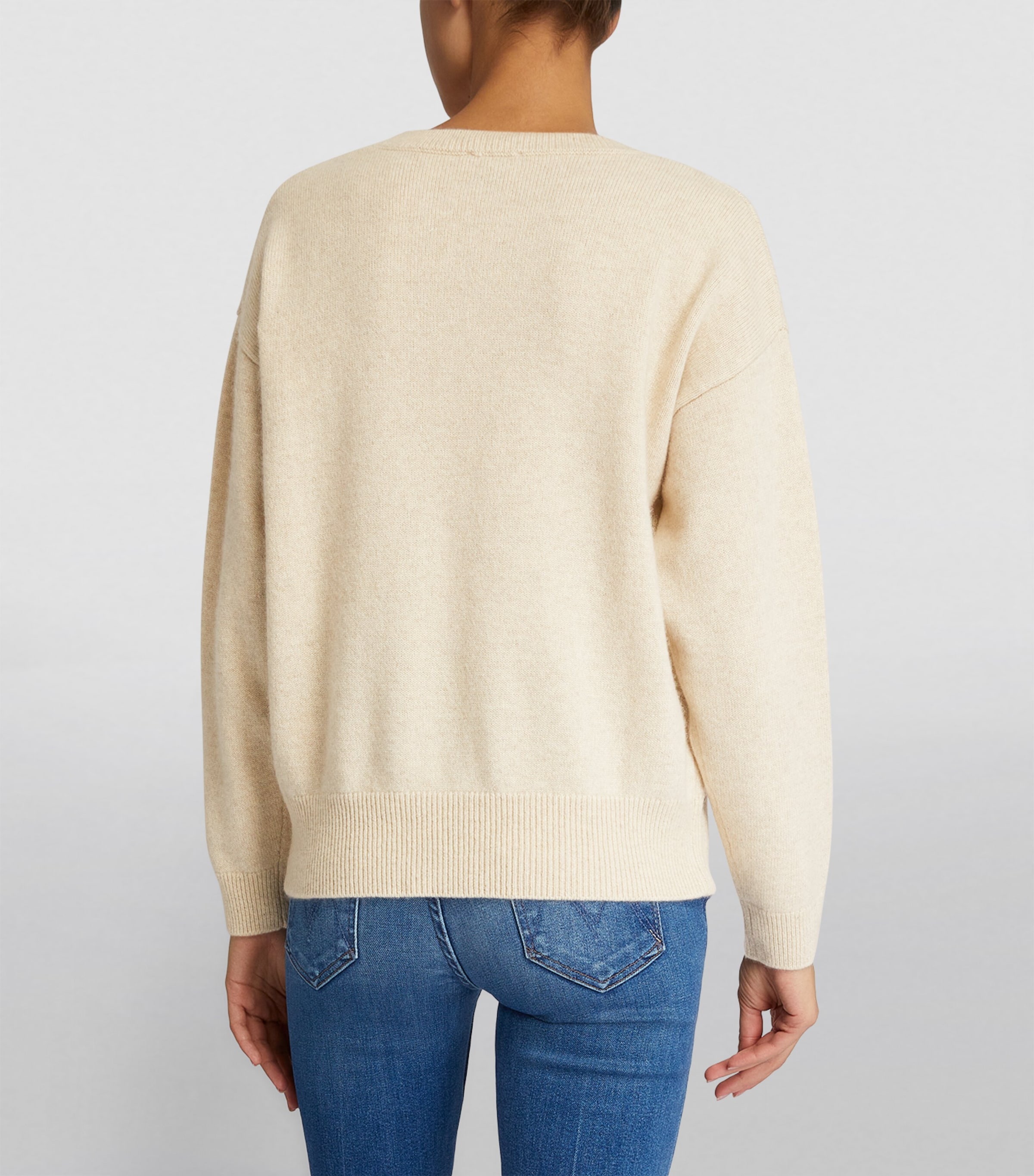 Cashmere Sweater BEIGE MARBLE Image 4