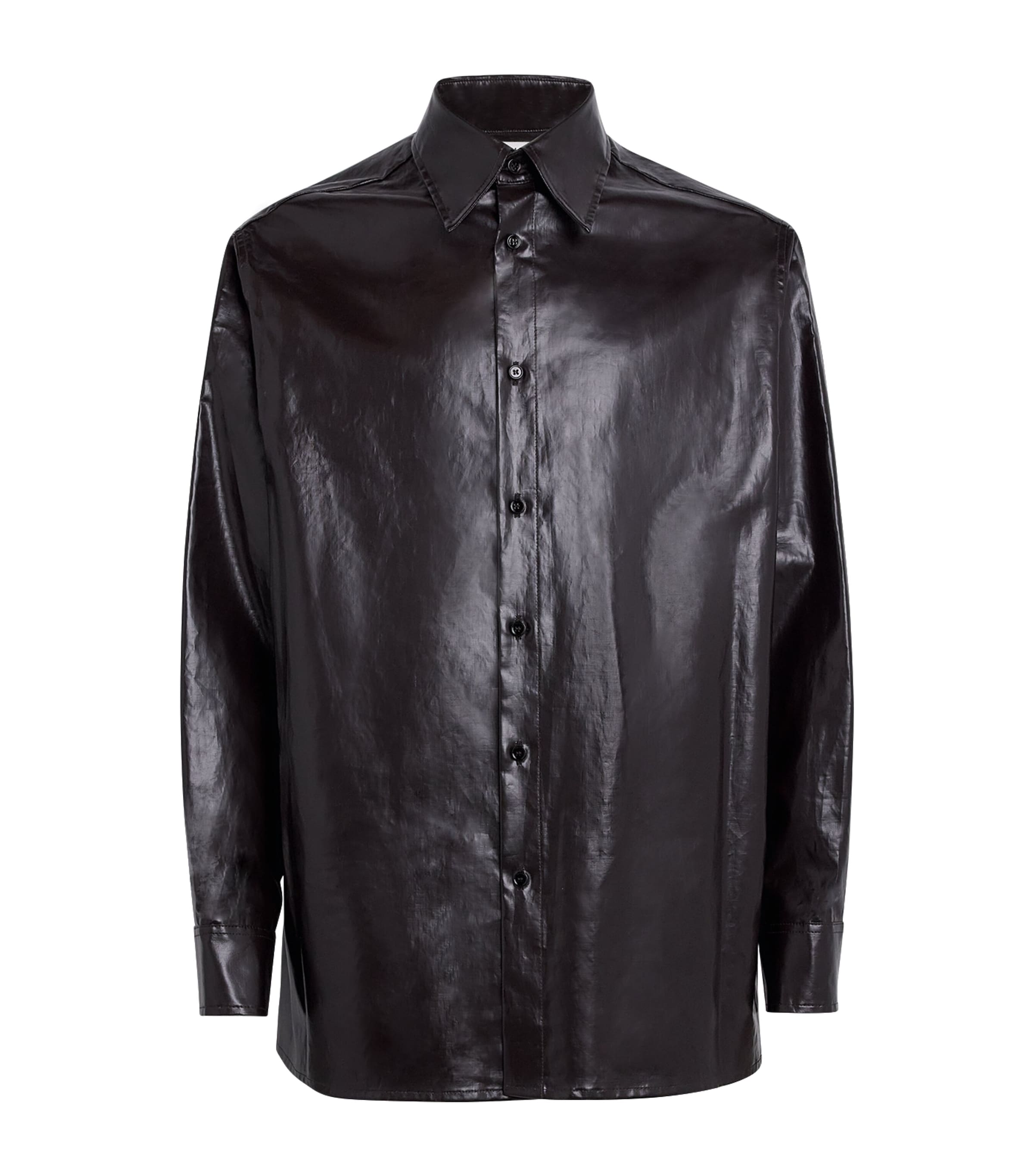 専用16ss「MAISON MARGIELA」Coated Linen Zip Maison Margiela Brown Coated Linen Jacket | Harrods US