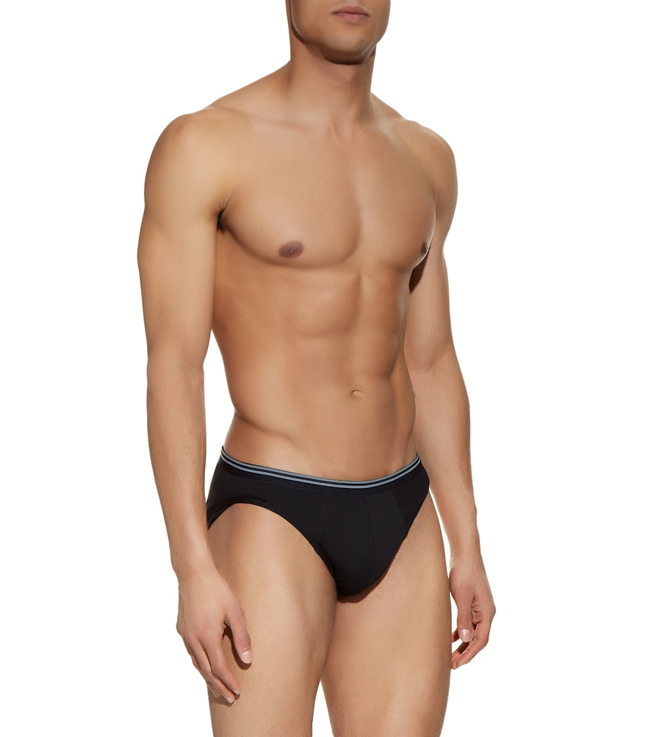 172 Pure Comfort Hipster Briefs BLACK Image 2