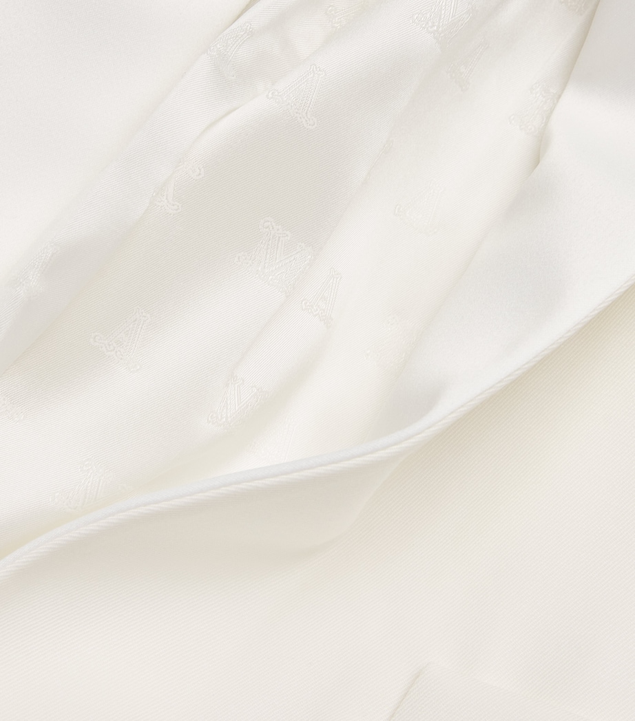 Wool Shawl-Collar Jacket WHITE Image 5