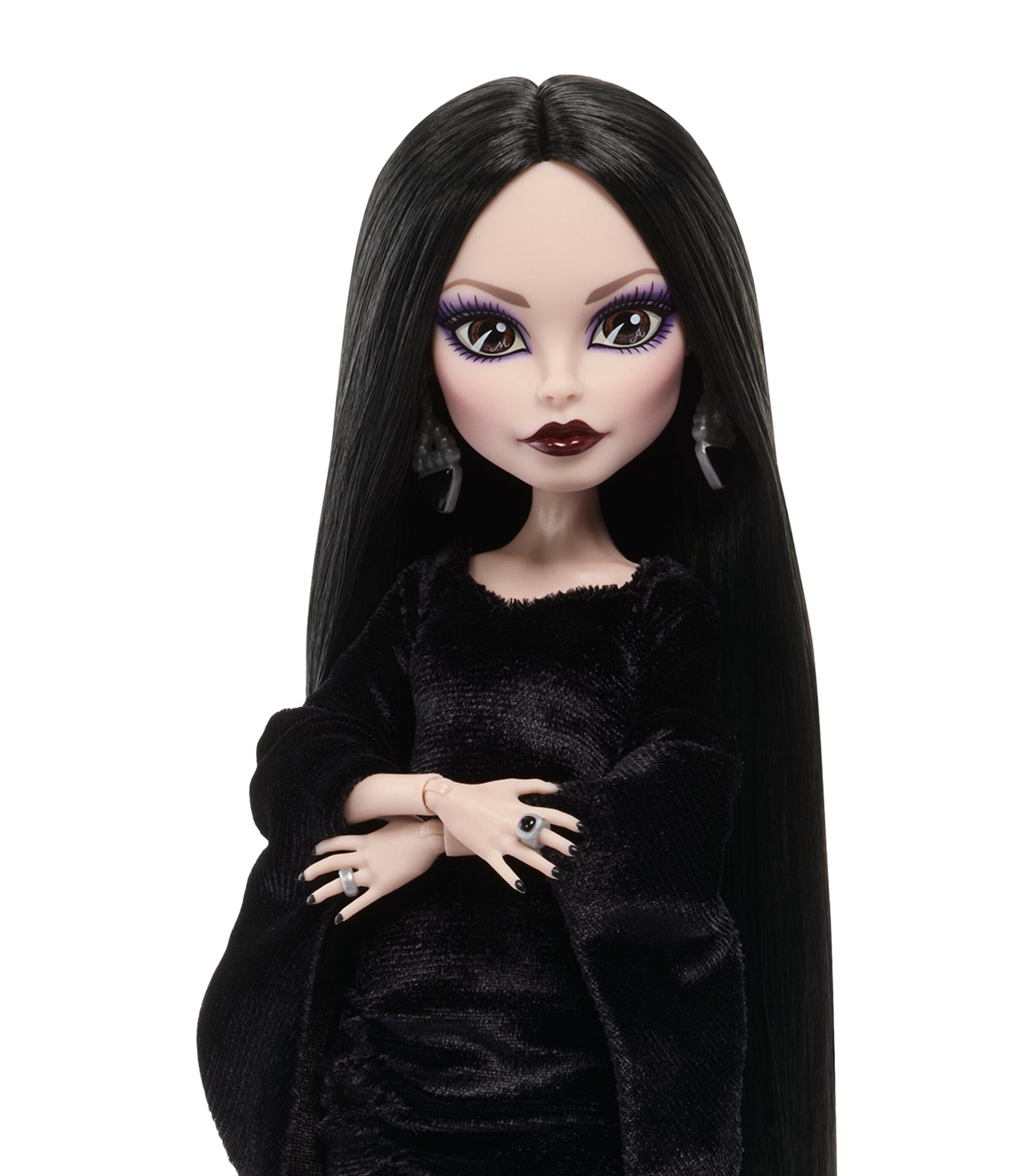 MONSTER HIGH x Wednesday Morticia Addams Collectible Doll Image 2