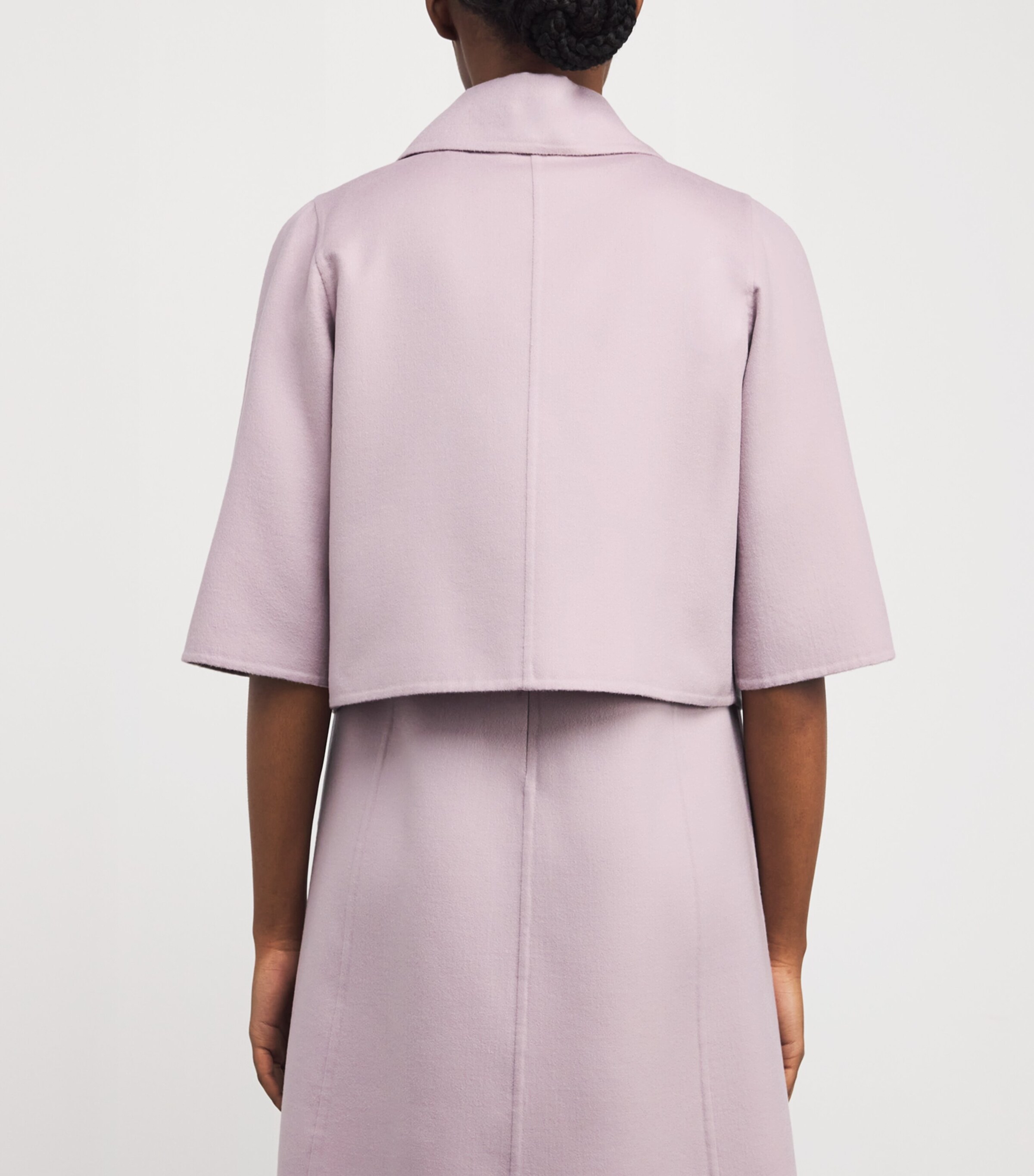 Colombo Womens Cashmere-Silk Cape Jacket Image 4