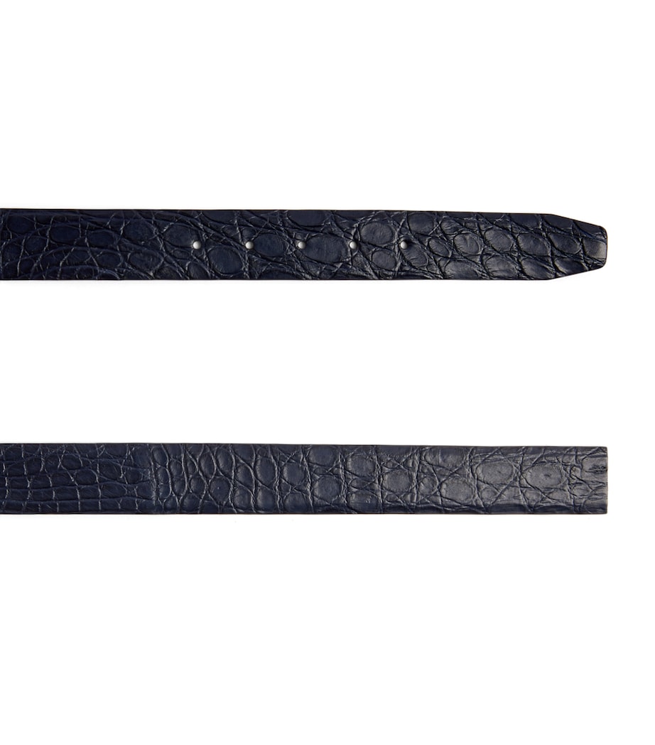 Crocodile Leather Belt 80132 Image 1