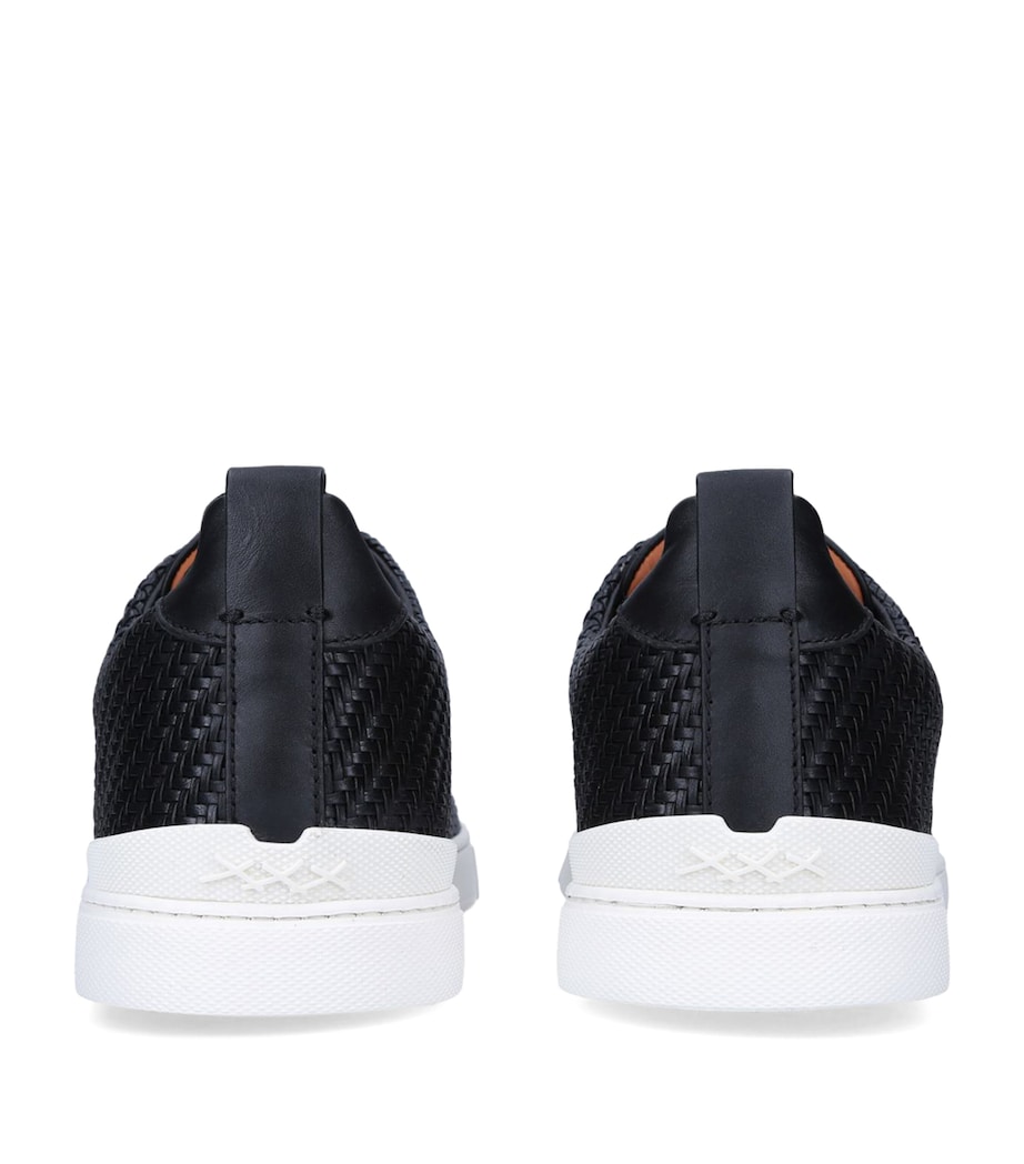 Triple Stitch Sneakers BLACK Image 2