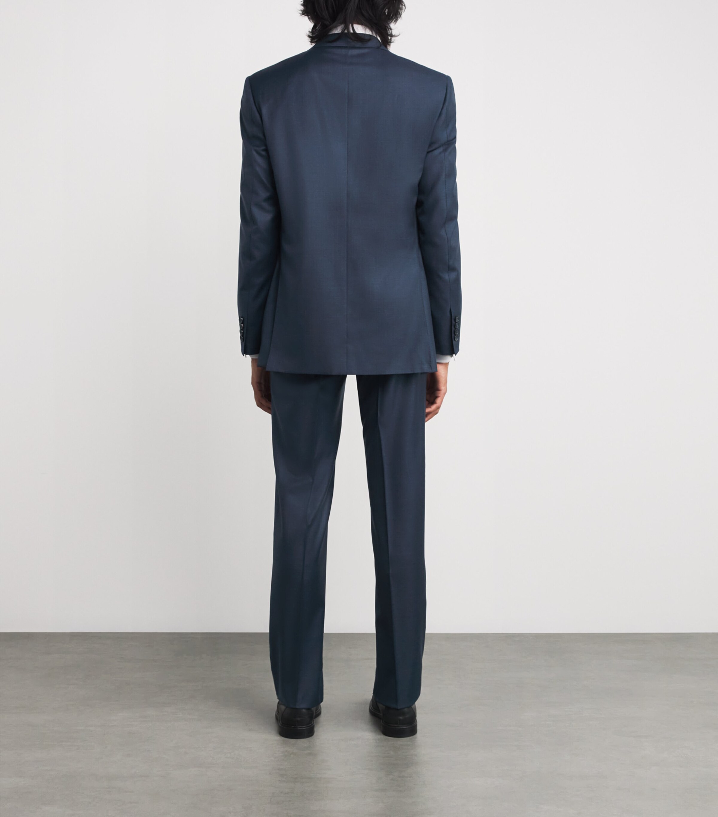 Canali Mens Wool Check 2-Piece Suit Image 4