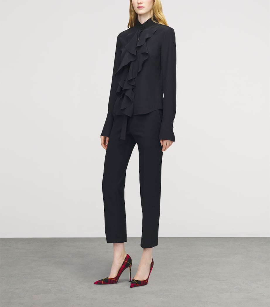 Cotton Ruffled Shirt 1000 Image 3