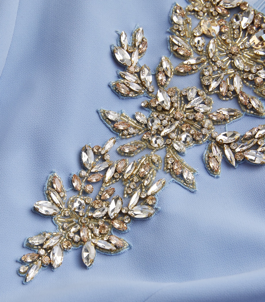 Crepe Embellished Sabi Gown SALT WATER 1097 Image 5