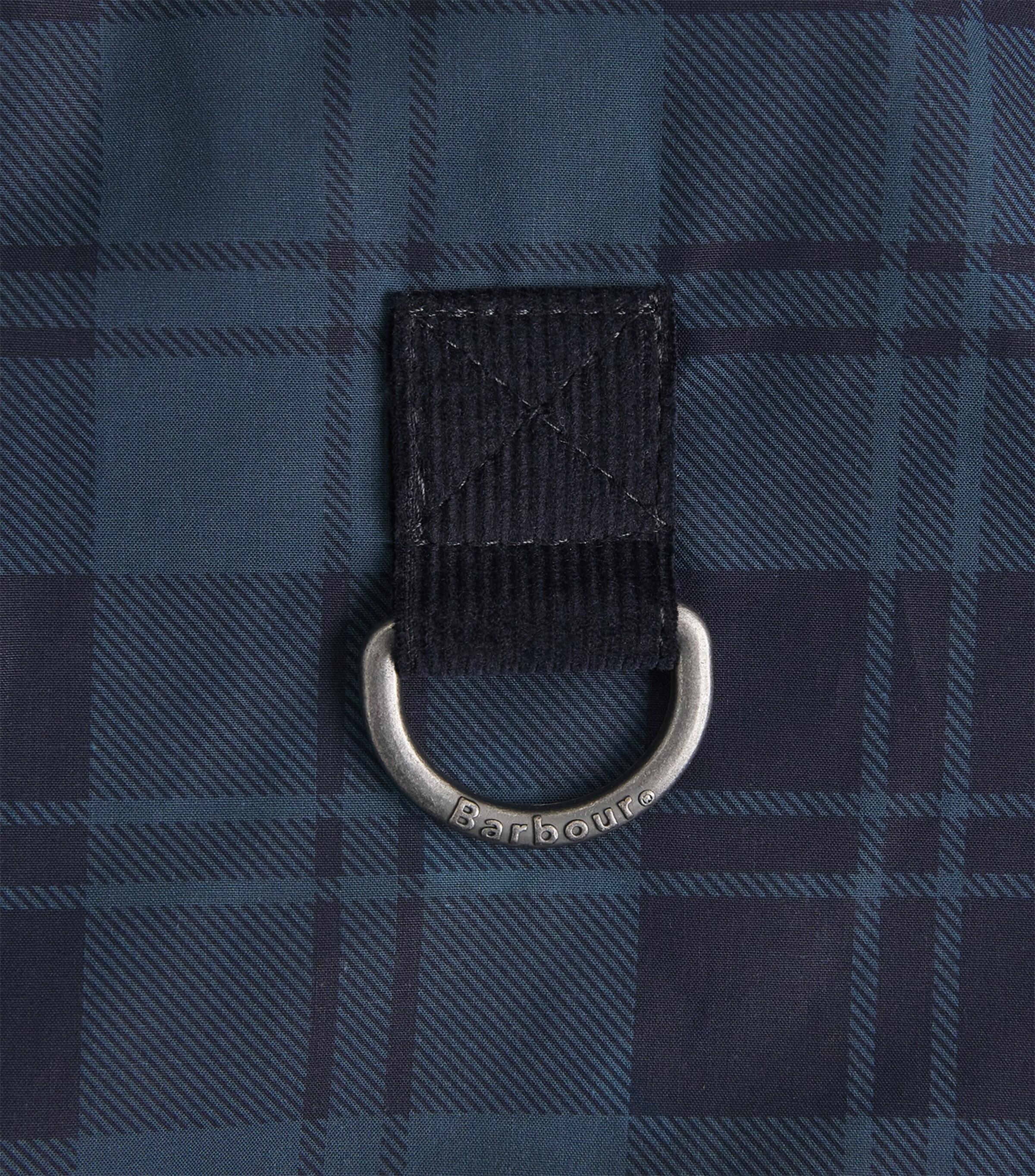 Barbour Womens Cotton Check Baiton Jacket Weathered Image 6