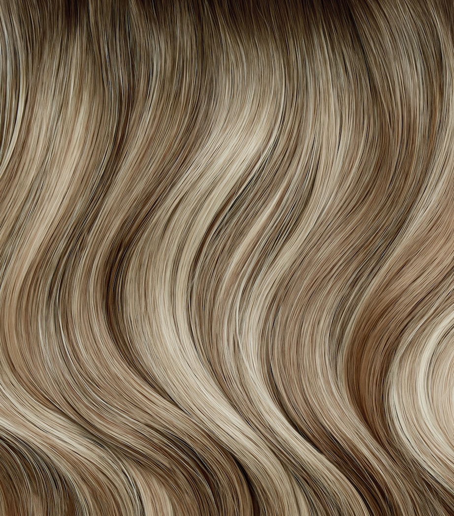 x Huda BARELY THERE Clip-In Mini Fringe MOCHA MELT Image 2