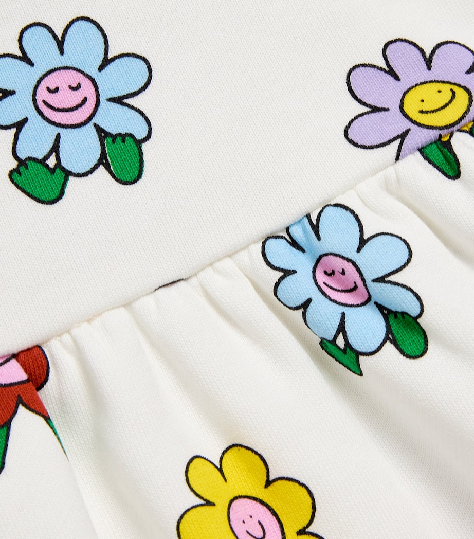 Cotton Printed Dress (3-36 Months) 101MCIVORY/COLOURFUL Image 3