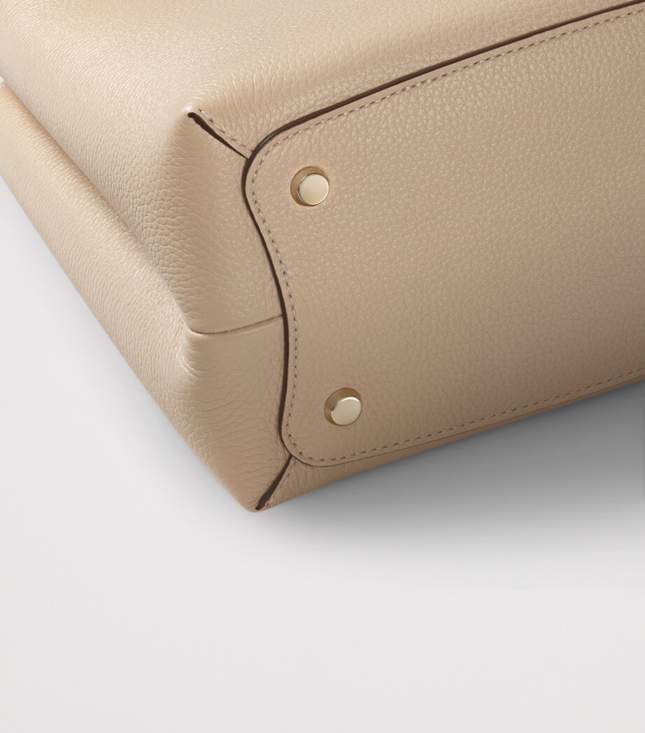 Cartier Leather Panthère de Cartier Double Top-Handle Bag Cord Beige Image 6