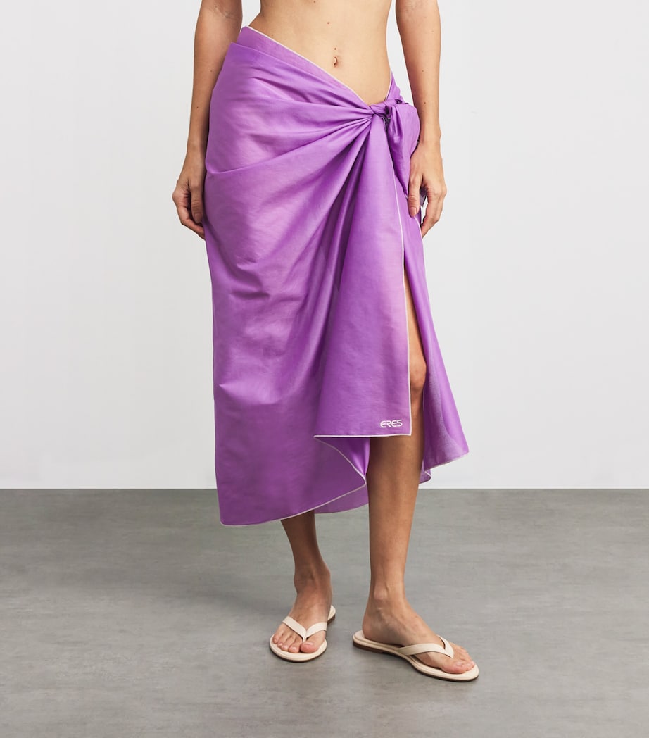 Cotton Cabine Sarong LILAS Image 2