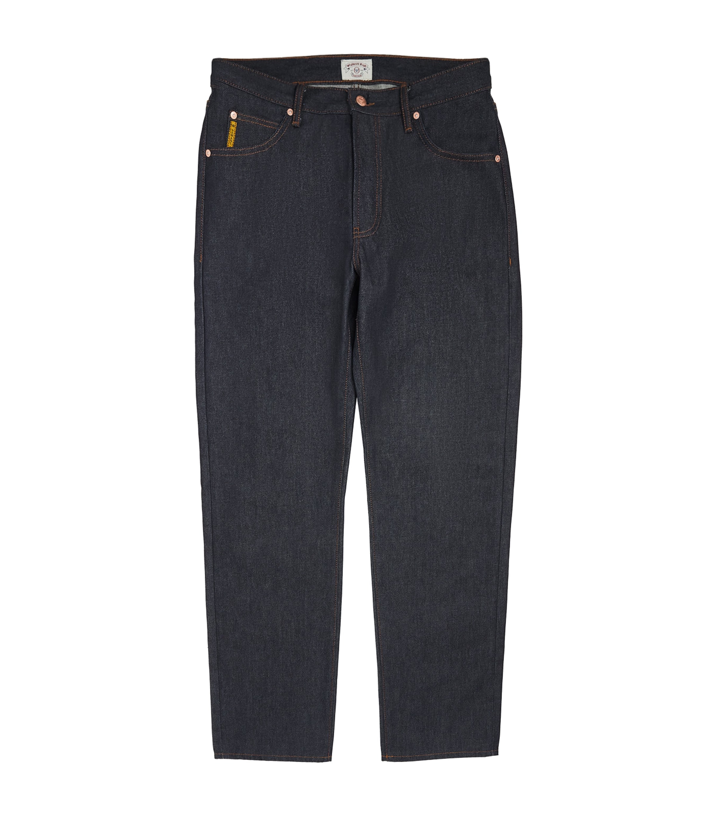 Emporio Armani Mens Straight-Leg Jeans Image 1