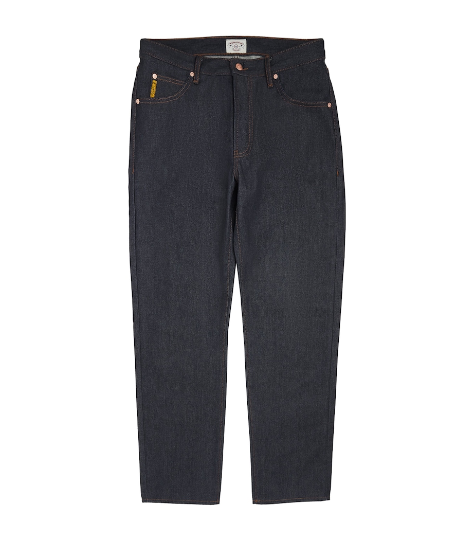 Emporio Armani Mens Straight-Leg Jeans Image 1