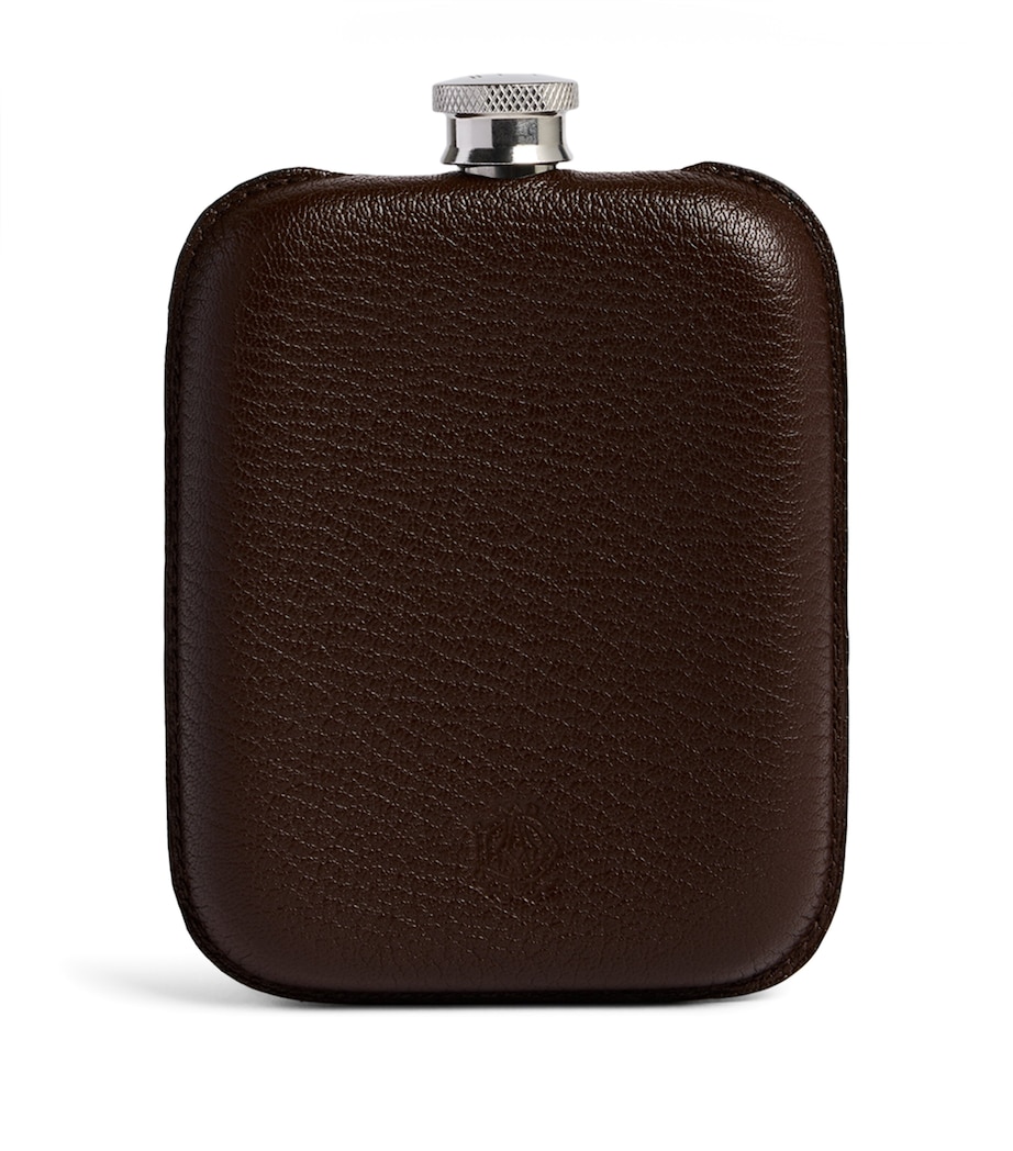 Dunhill Leather-Wrapped Flask Image 2