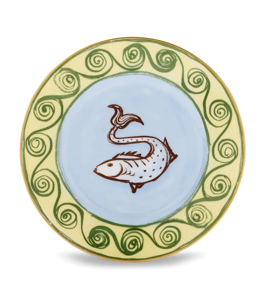 Porcelain Il Viaggio di Nettuno Bread Plate (16cm) G00135002 Image 1