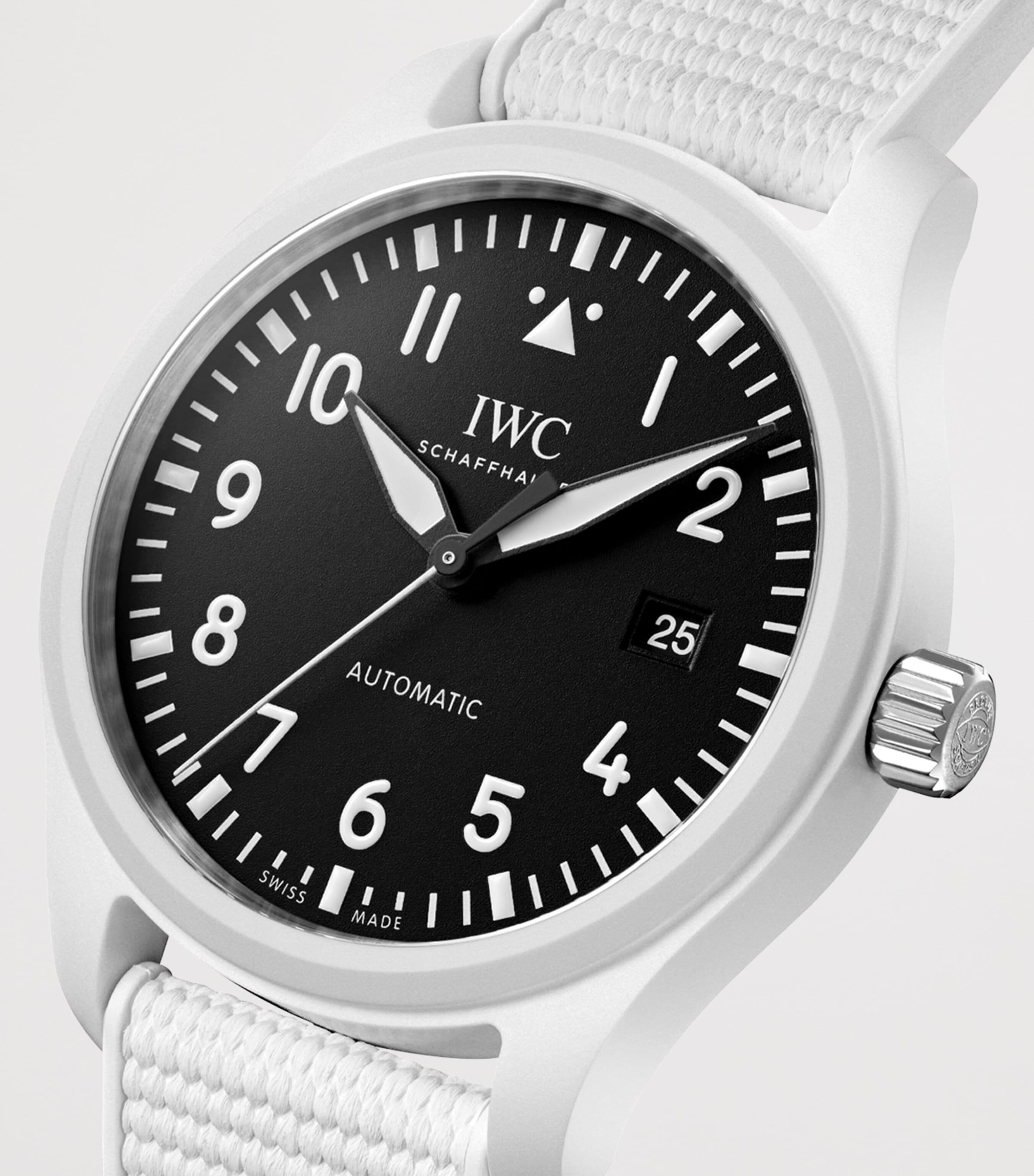 Ceramic Pilot’s TOP GUN Edition Lake Tahoe Chronograph Watch 41mm BLACK Image 3