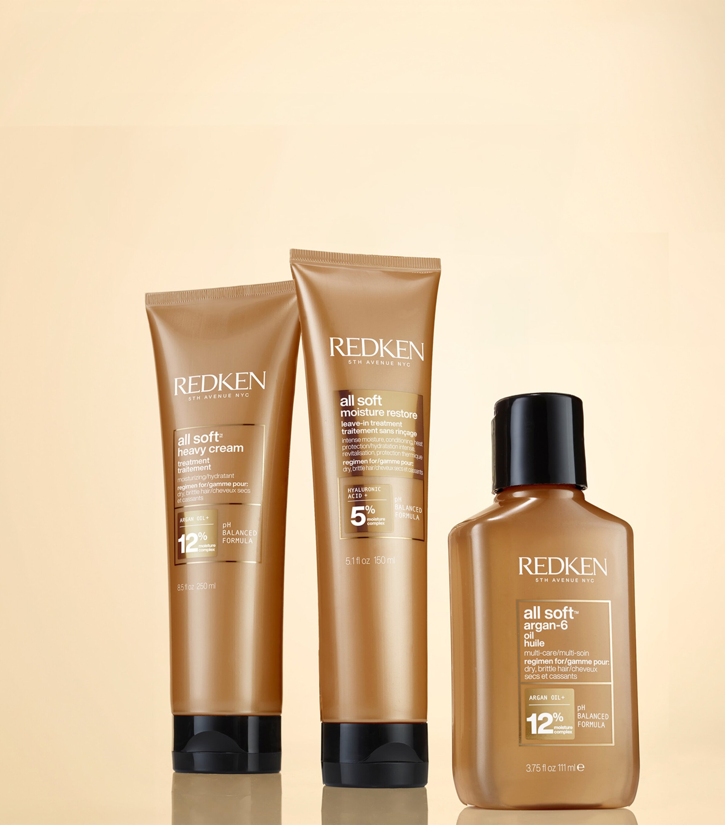 Redken All Soft Moisture Restore Leave-In Treatment for Dry Hair (150ml) Image 9