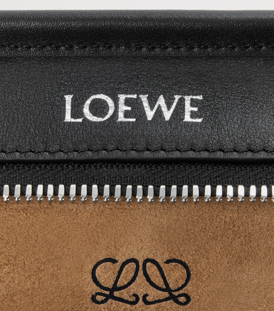 LOEWE Mini Leather Amazona 180 Top-Handle Bag Black Image 8