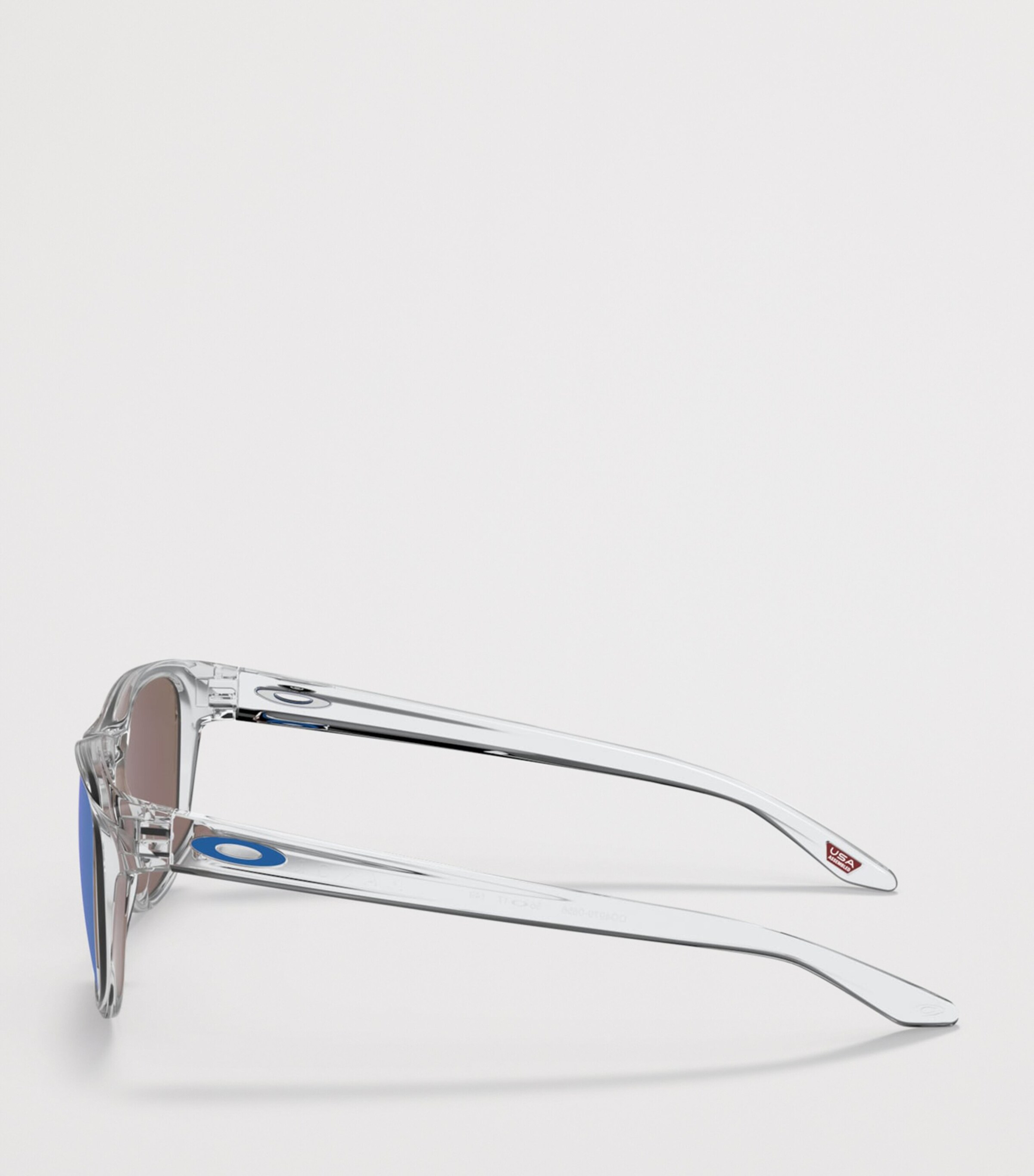 Oakley Manorburn Square Sunglasses Clear Image 3