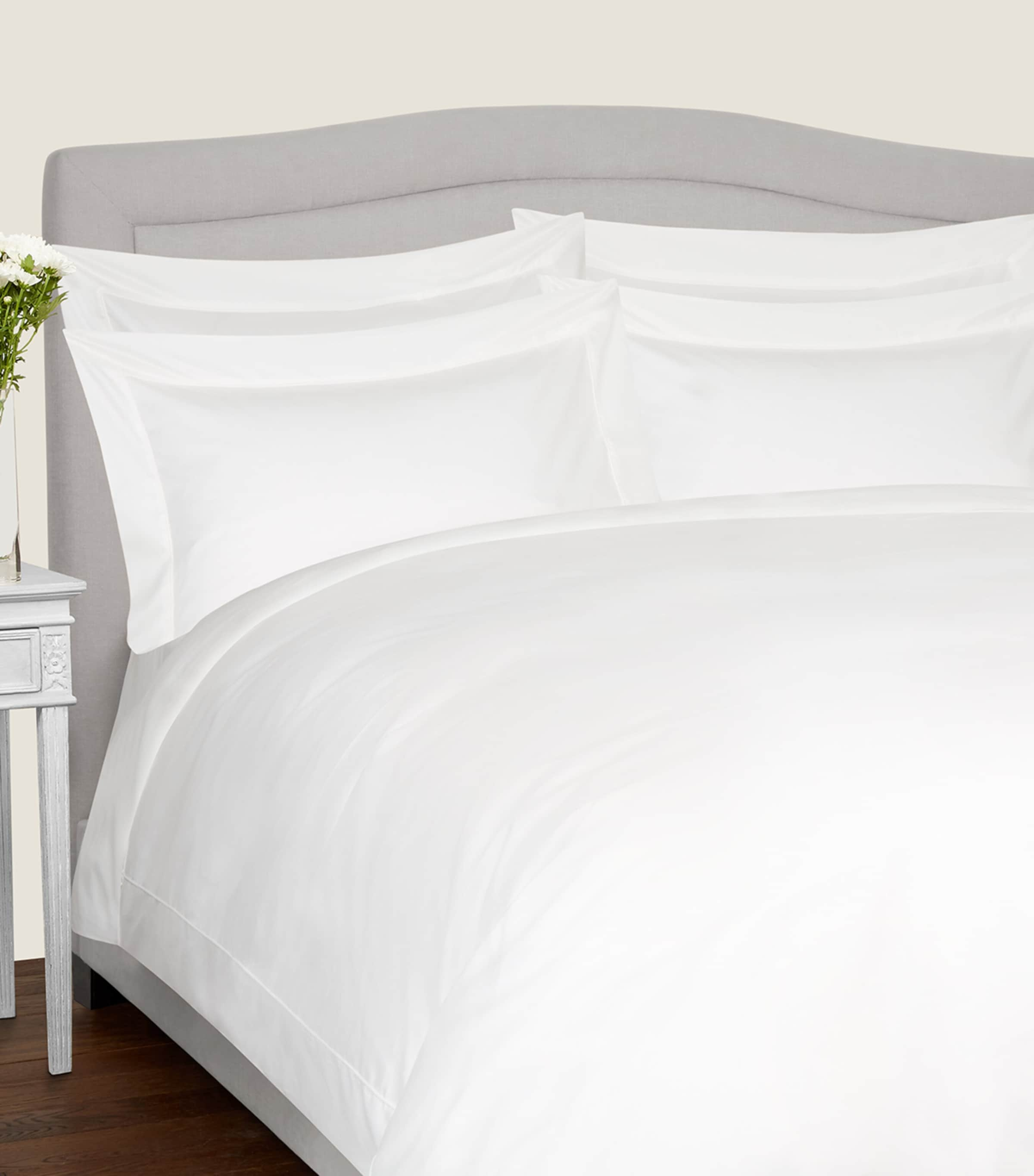 Frette Grace King Pillowcase In White