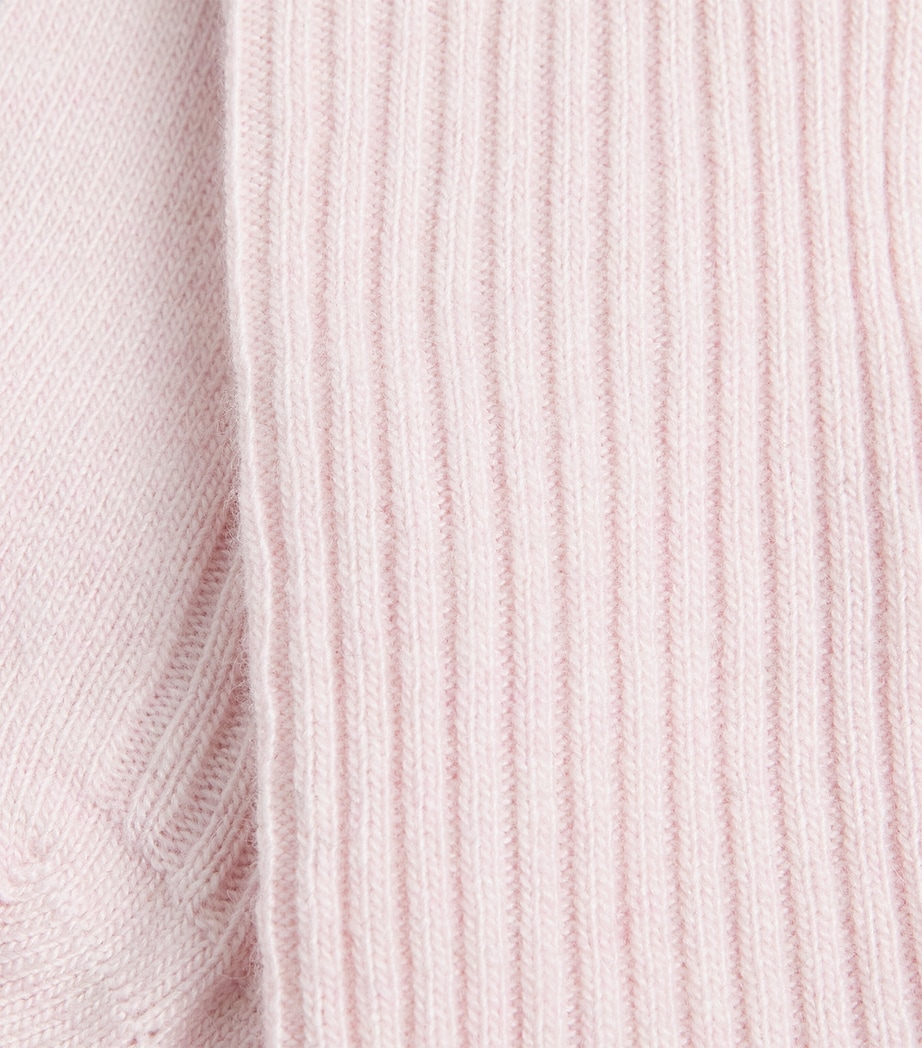 Cosy Wool Boot Socks 8458 LIGHT PINK Image 2