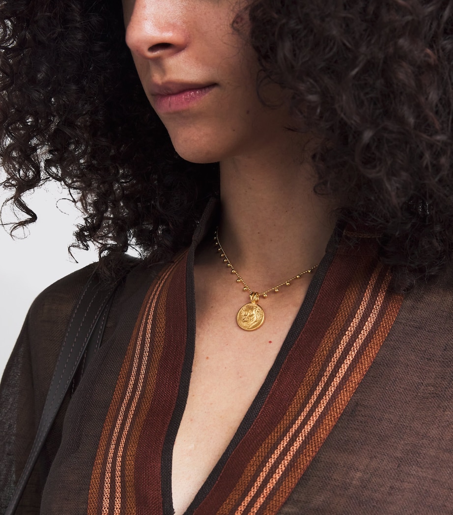 Linen Stripe Tunic 209 DARK MOCHA Image 6