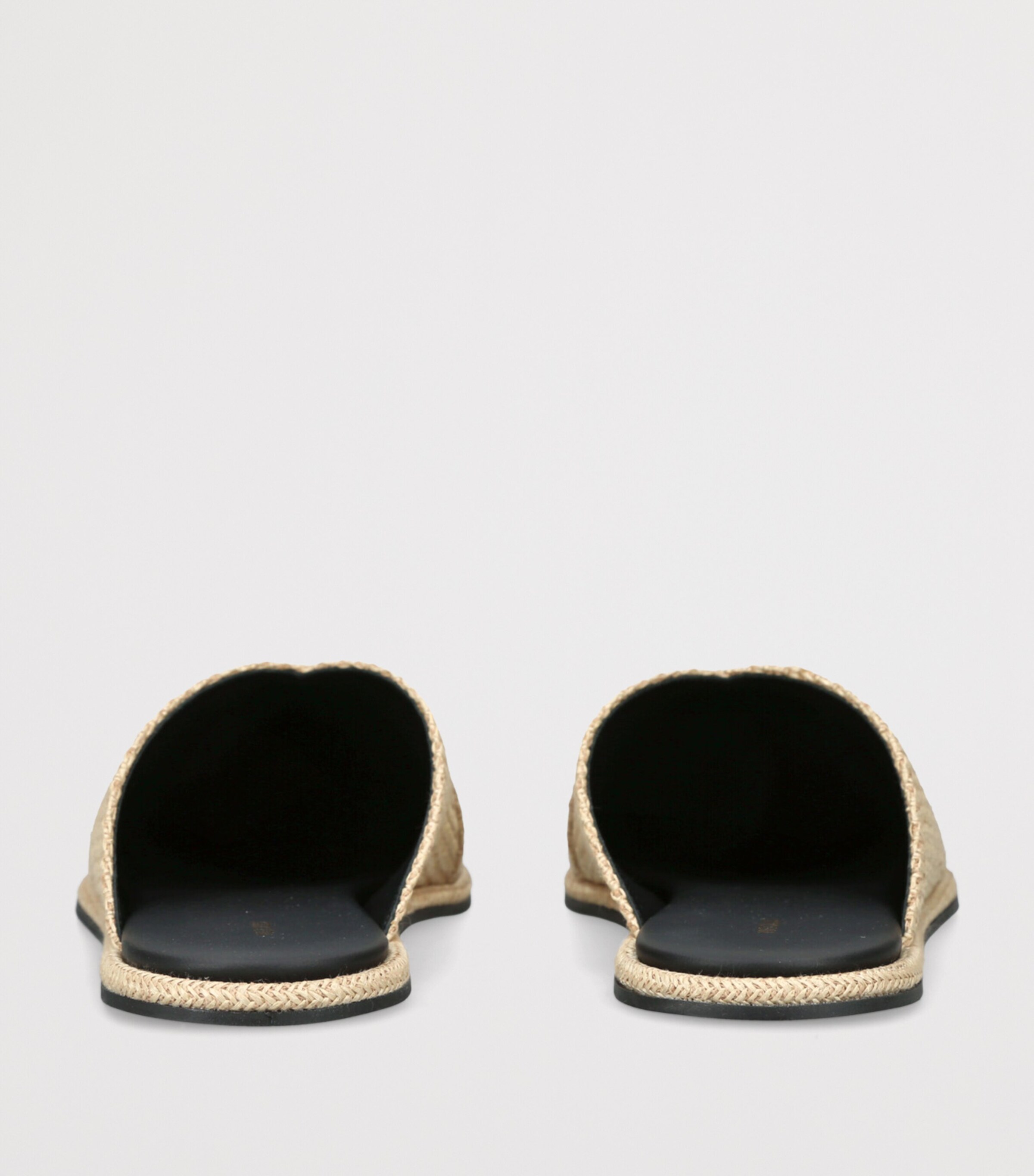 Raffia Atik Slides BEIGE Image 2