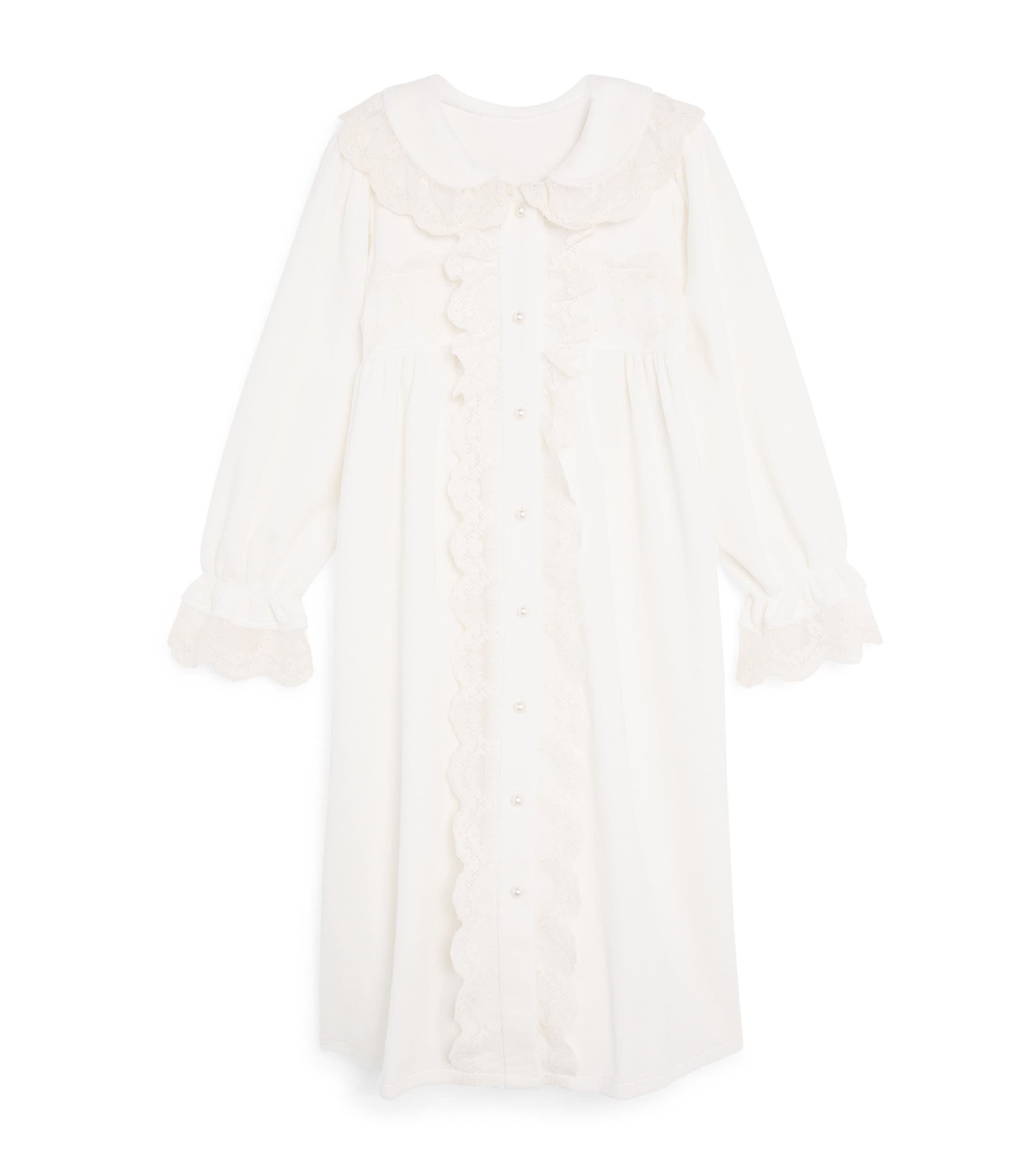 Amiki Cotton-Blend Ariel Robe (2-12 Years) | Girls Clothing | Nightwear | Bathrobes | Pyjamas